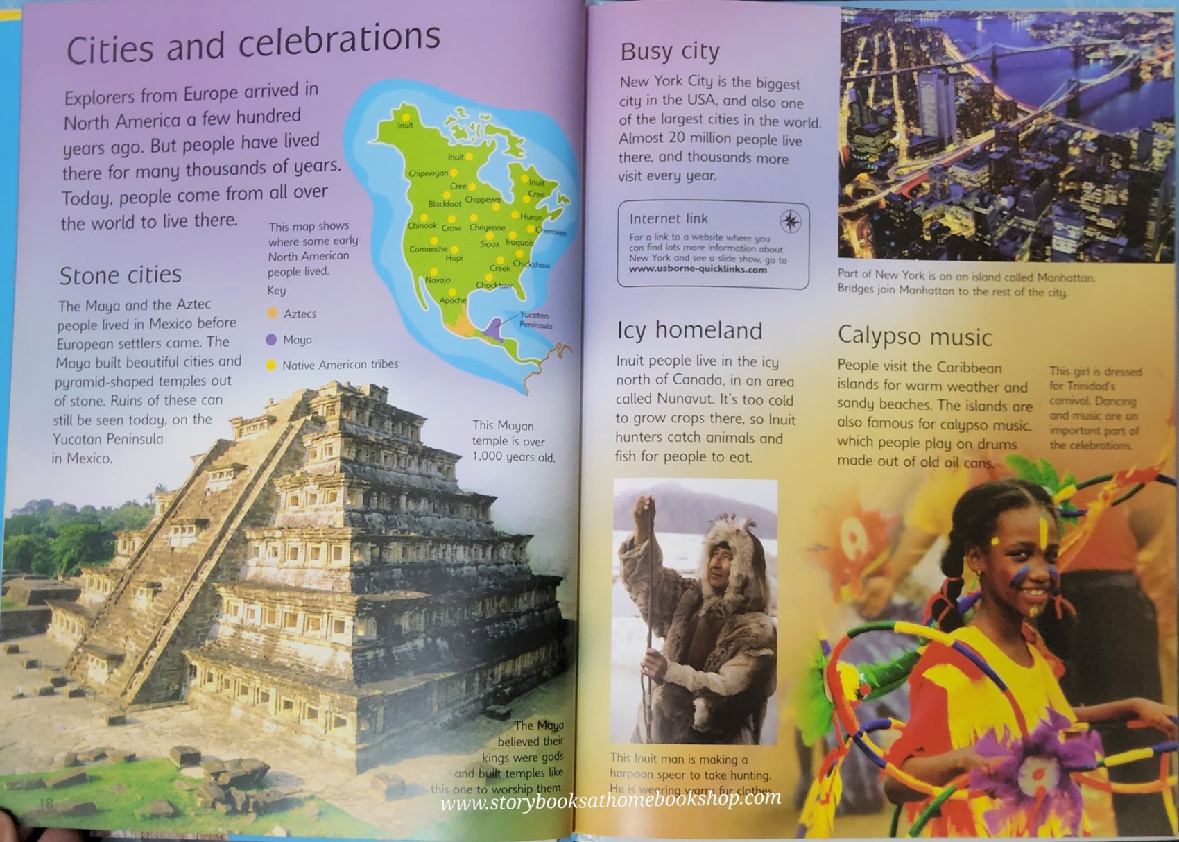 KNOWLEDGE BOOK** ♥️THE USBORNE INTERNET-LINKED: FIRST ATLAS