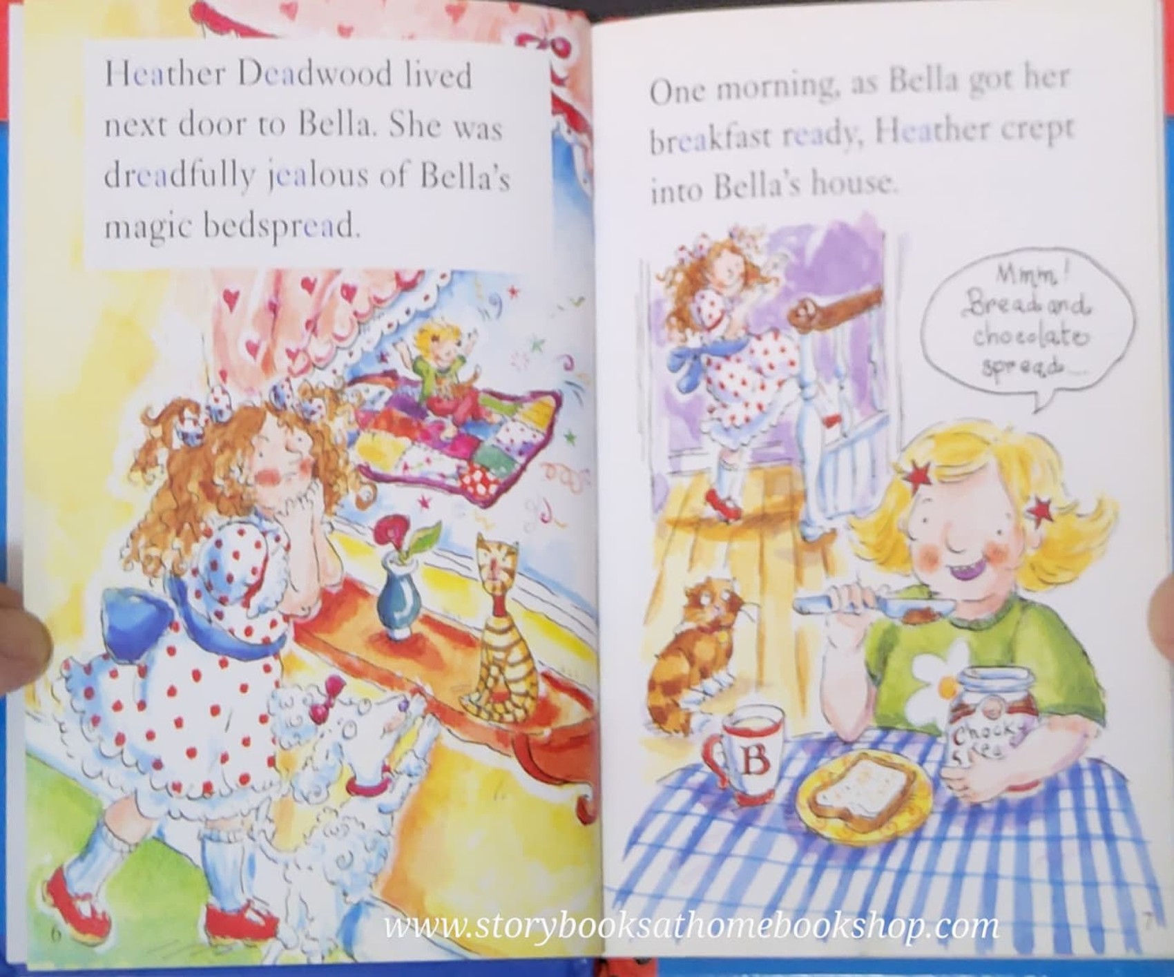 หนังสือนิทานปกแข็ง** 🍅PHONICS BELLA'S BEDSPREAD #12
