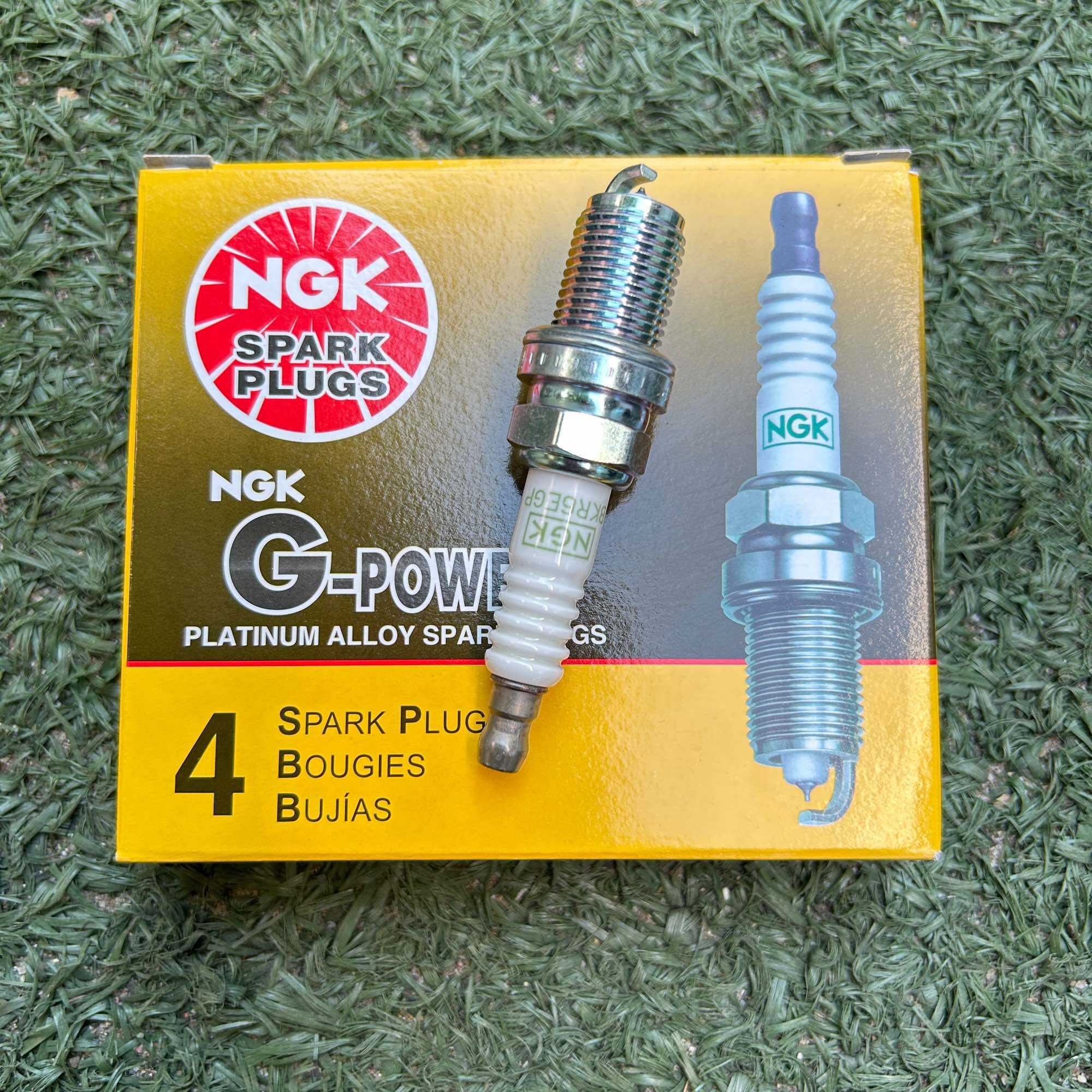 หัวเทียนเข็ม NGK BKR6EGP 1กล่อง4หัว แท้