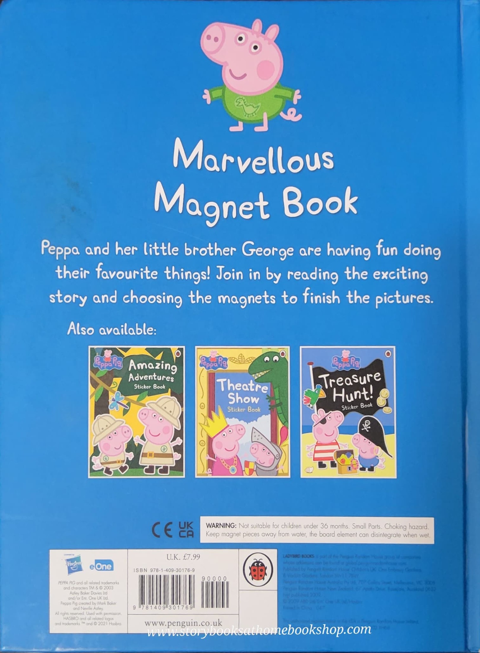 MAGNET BOOK** 🍅PEPPA PIG MARVELLOUS MAGNET BOOK