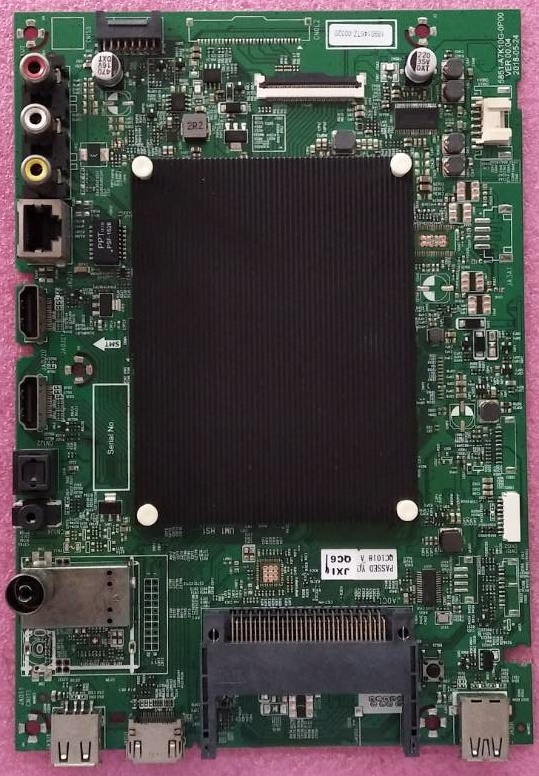 เมนบอร์ดทีวีสกายเวิร์ท SKYWORTH อะไหล่แท้มือสองถอดจากเครื่อง ใช้กับรุ่น 40E6 พาร์ทบอร์ด 5851-A7K10G-0P00