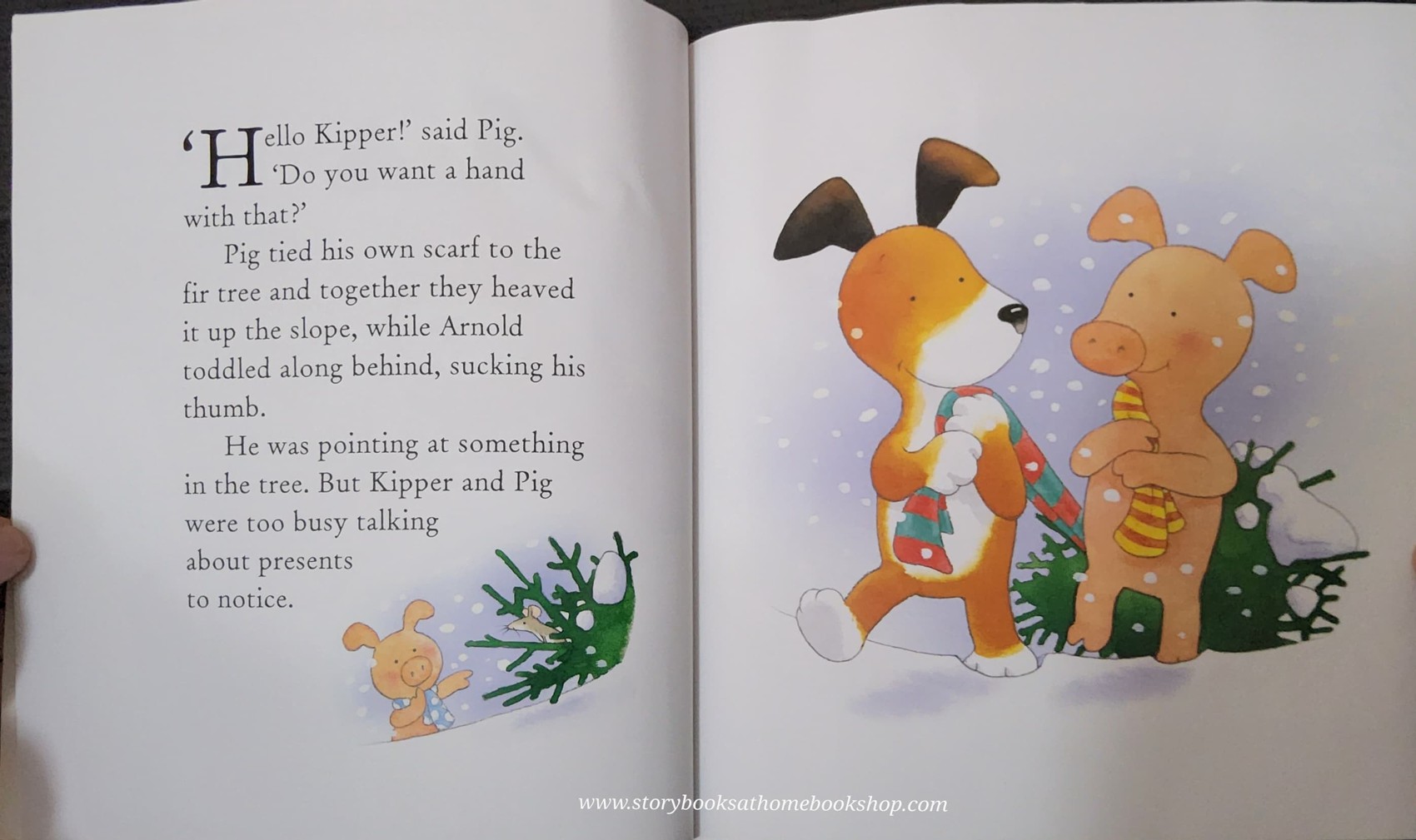 นังสือนิทานปกอ่อน** 🍅🍓 KIPPER'S CHRISTMAS EVE BY MICK INKPEN