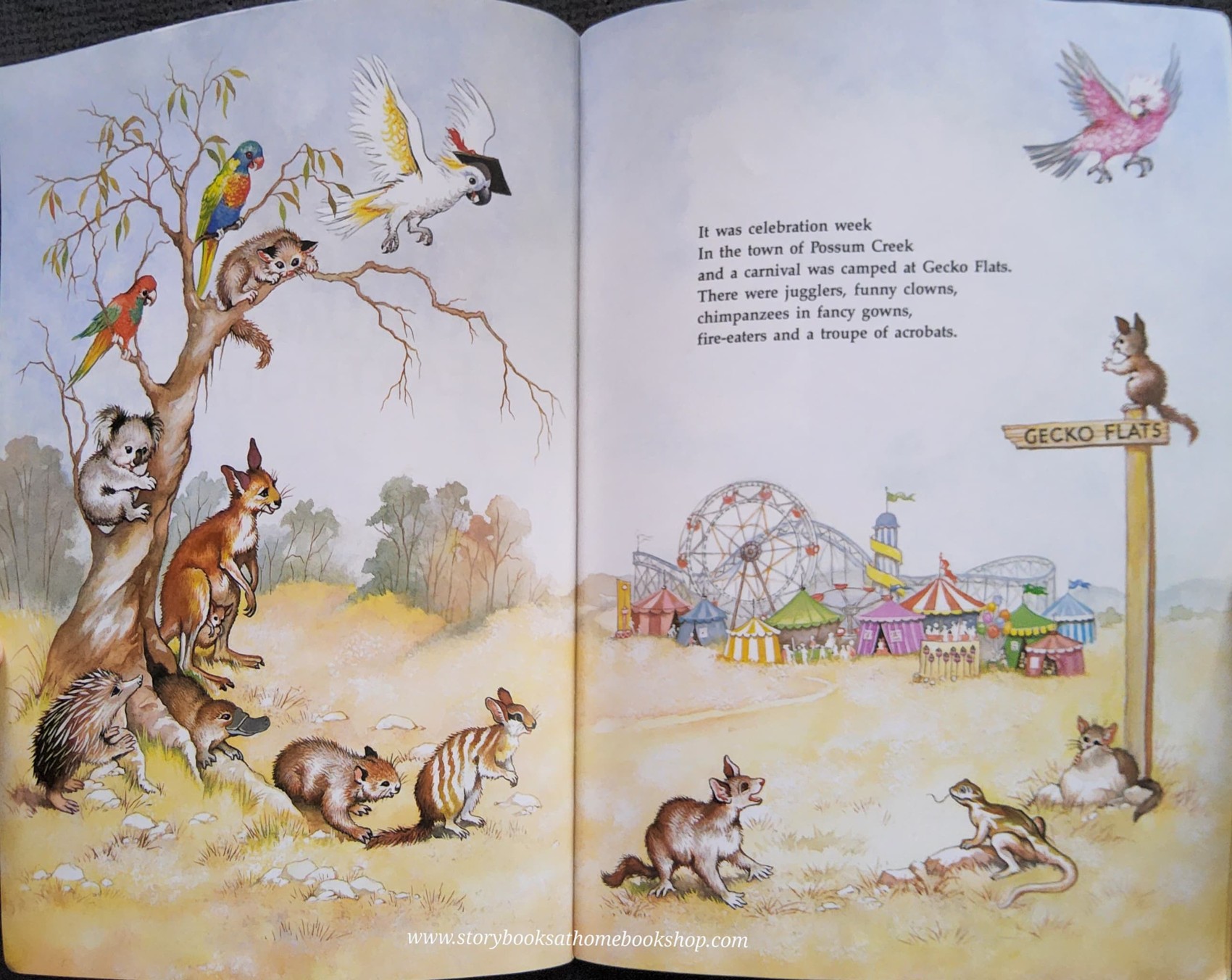 หนังสือนิทานปกอ่อน** 🍅THE GREAT POSSUM CREEK EARTHQUAKE