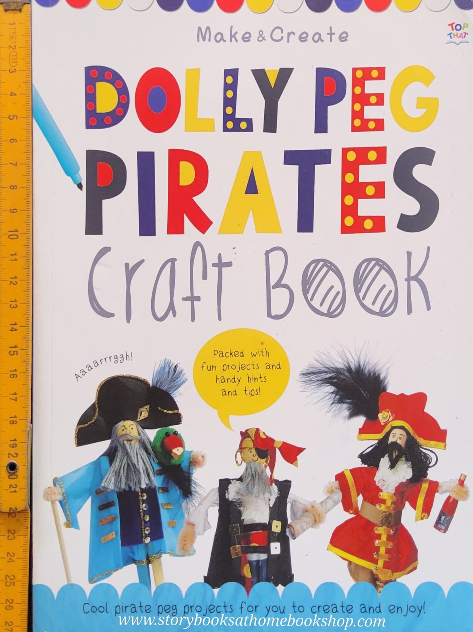 ACTIVITIES BOOK** 🍅🍓DOLLY PEG PIRATES CRAFT BOOK