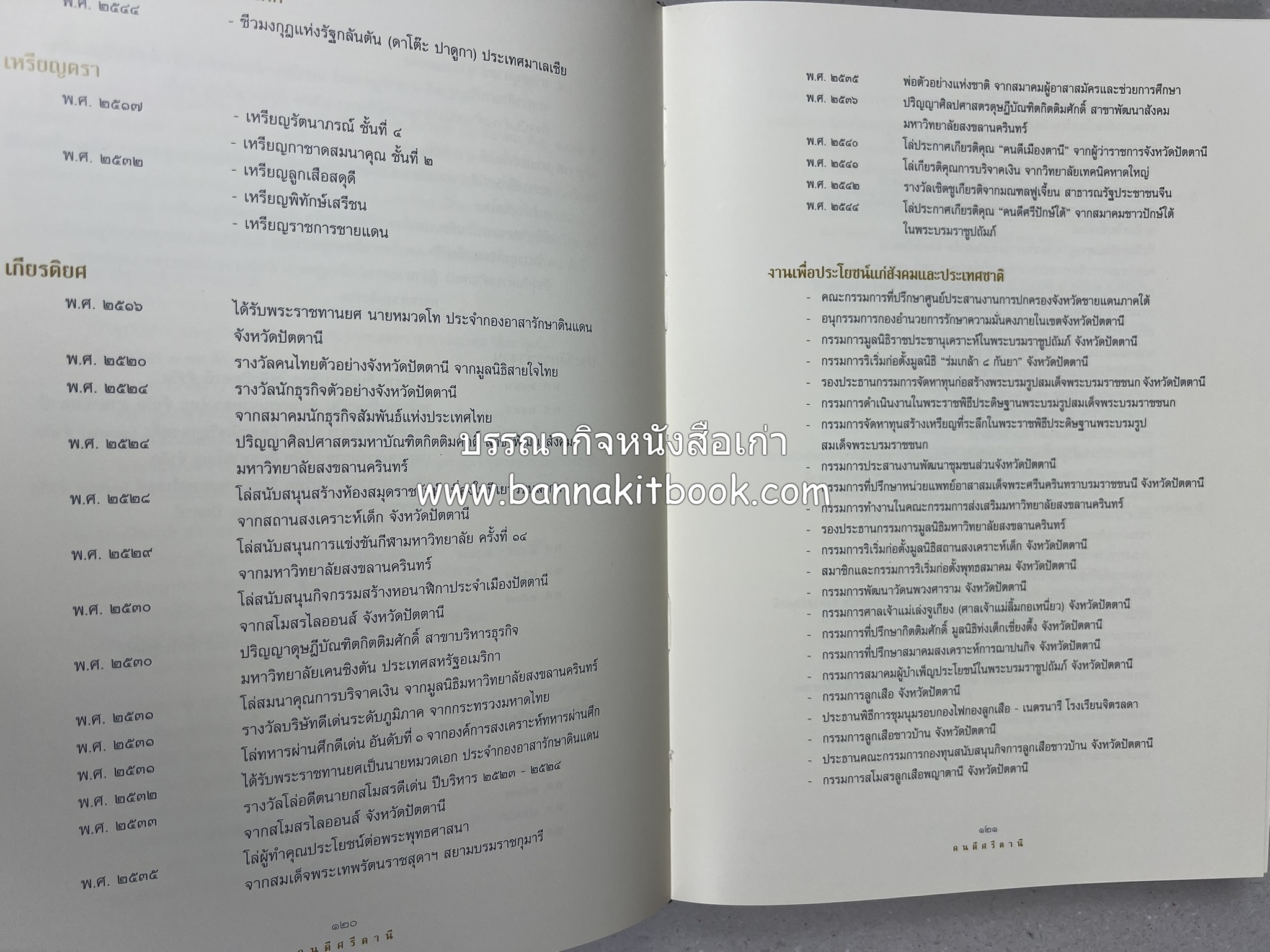 มรดกเมืองตานี รวมบทความประวัติศาสตร์ สังคม วัฒนธรรม คติความเชื่อ ประเพณีของชาวไทยมุสลิม หนังสืออนุสรณ์นายเจริญ สุวรรณมงคล.