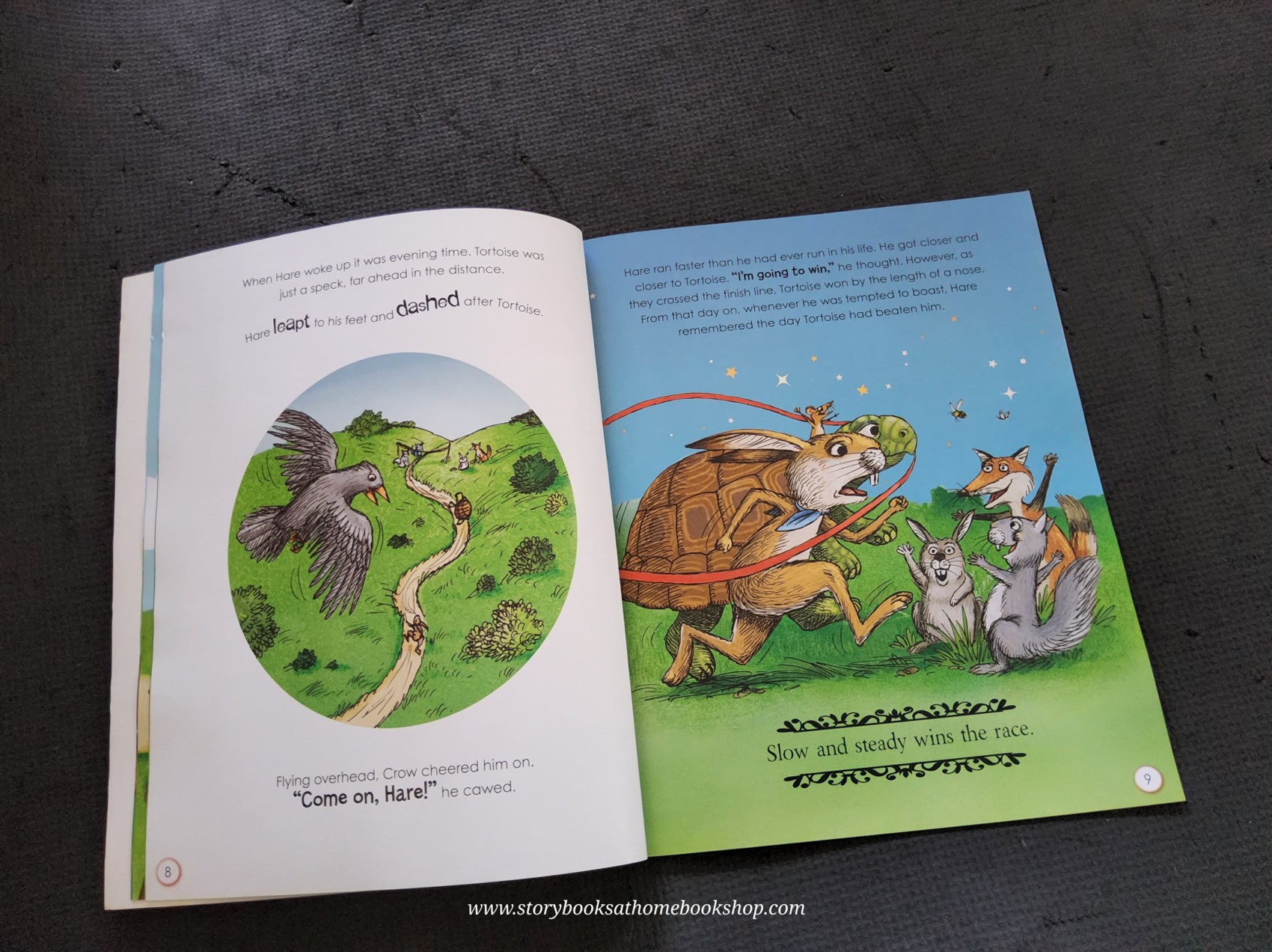 หนังสือนิทานปกอ่อน ** 🍅🍓THE TORTOISE AND THE HARE AND OTHER STORIES