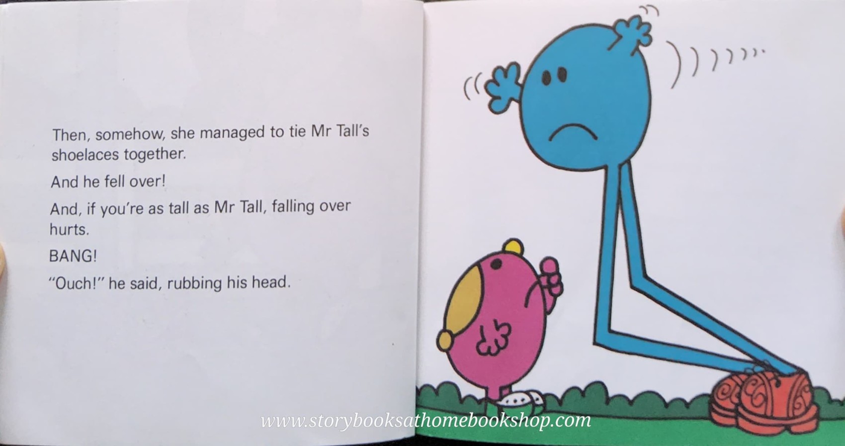 หนังสือ Bestseller Small book** **หนังสือนิทานปกอ่อน** 👉LITTLE MISS&MR.MEN👍 🍅🍅LITTLE MISS HELPFUL by Roger Hargreaues