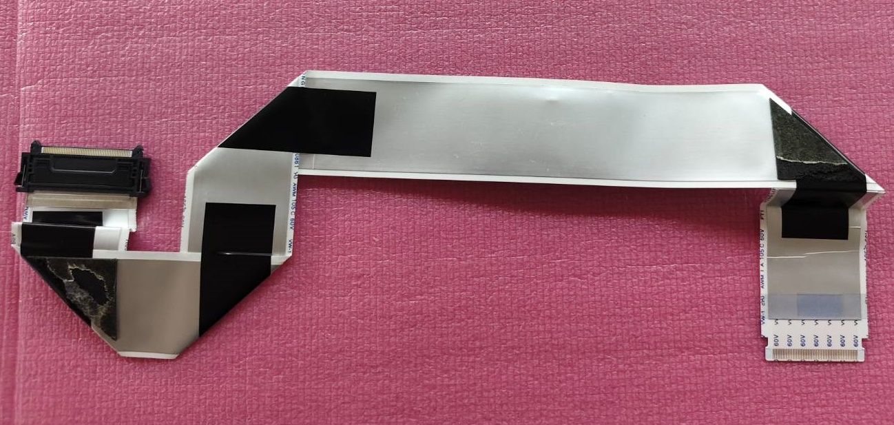 สายแพทีวี แอลจี LG อะไหล่มือสองถอดจากเครื่องพร้อมใช้งาน รุ่น43LN5600