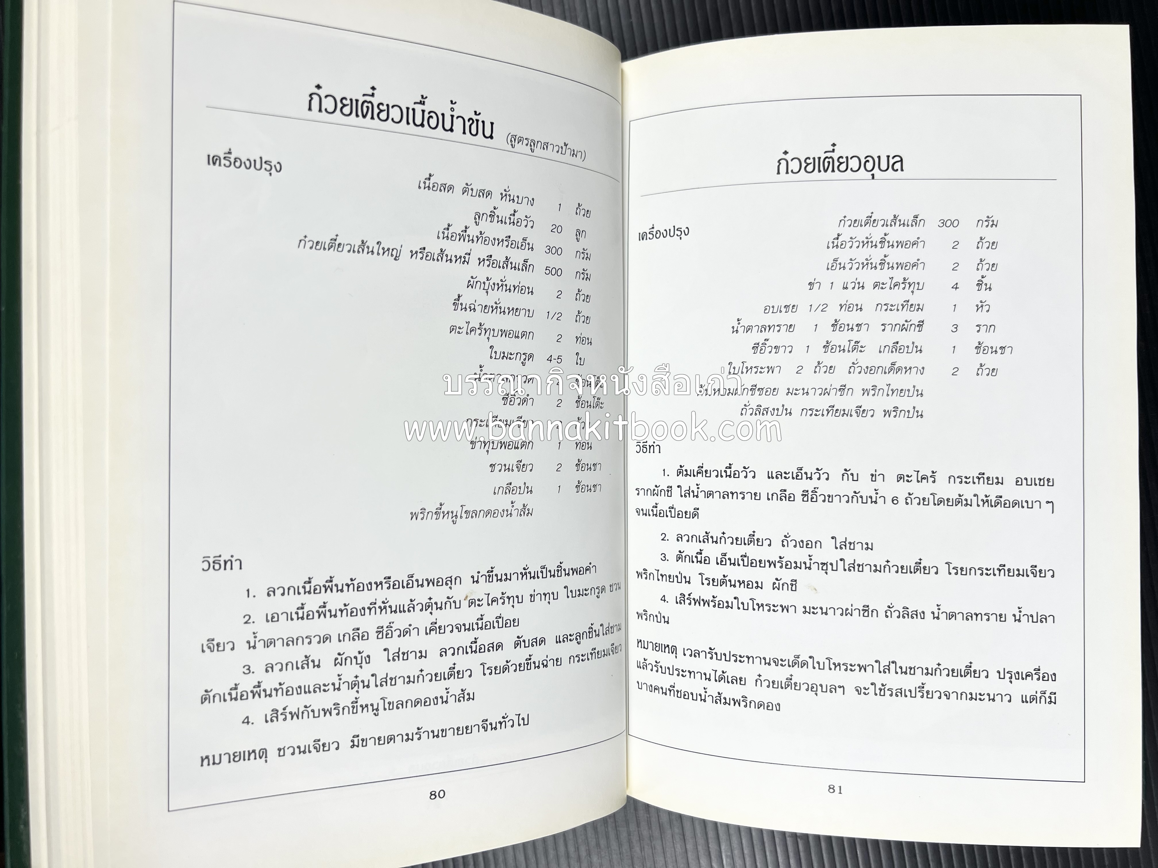 ก๋วยเตี๋ยว โดย : อาจารย์ศรีสมร คงพันธุ์.