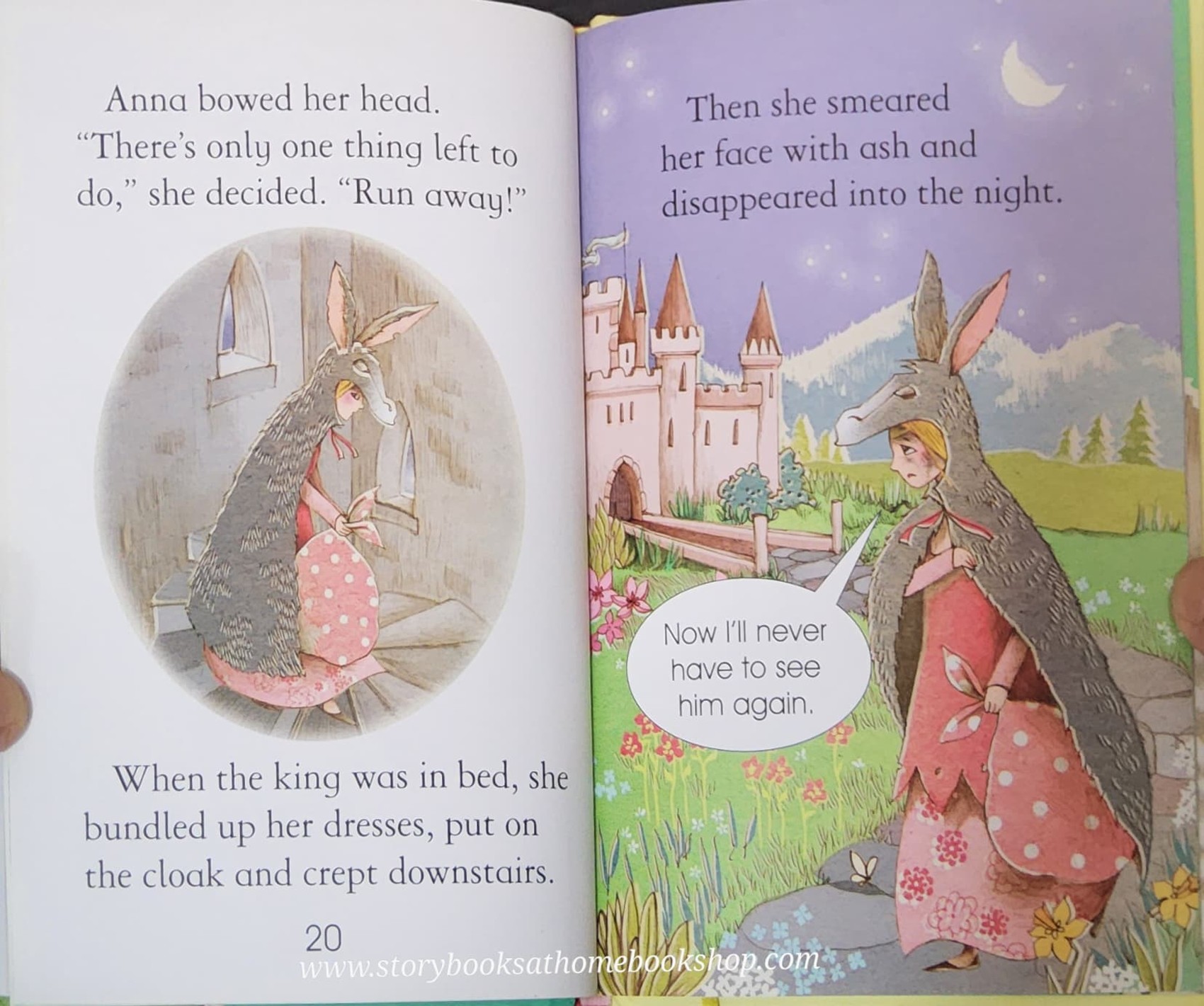 หนังสือนิทานปกอ่อน** 🍅🍓USBORNE YOUNG READING:THE RUNAWAY PRINCESS