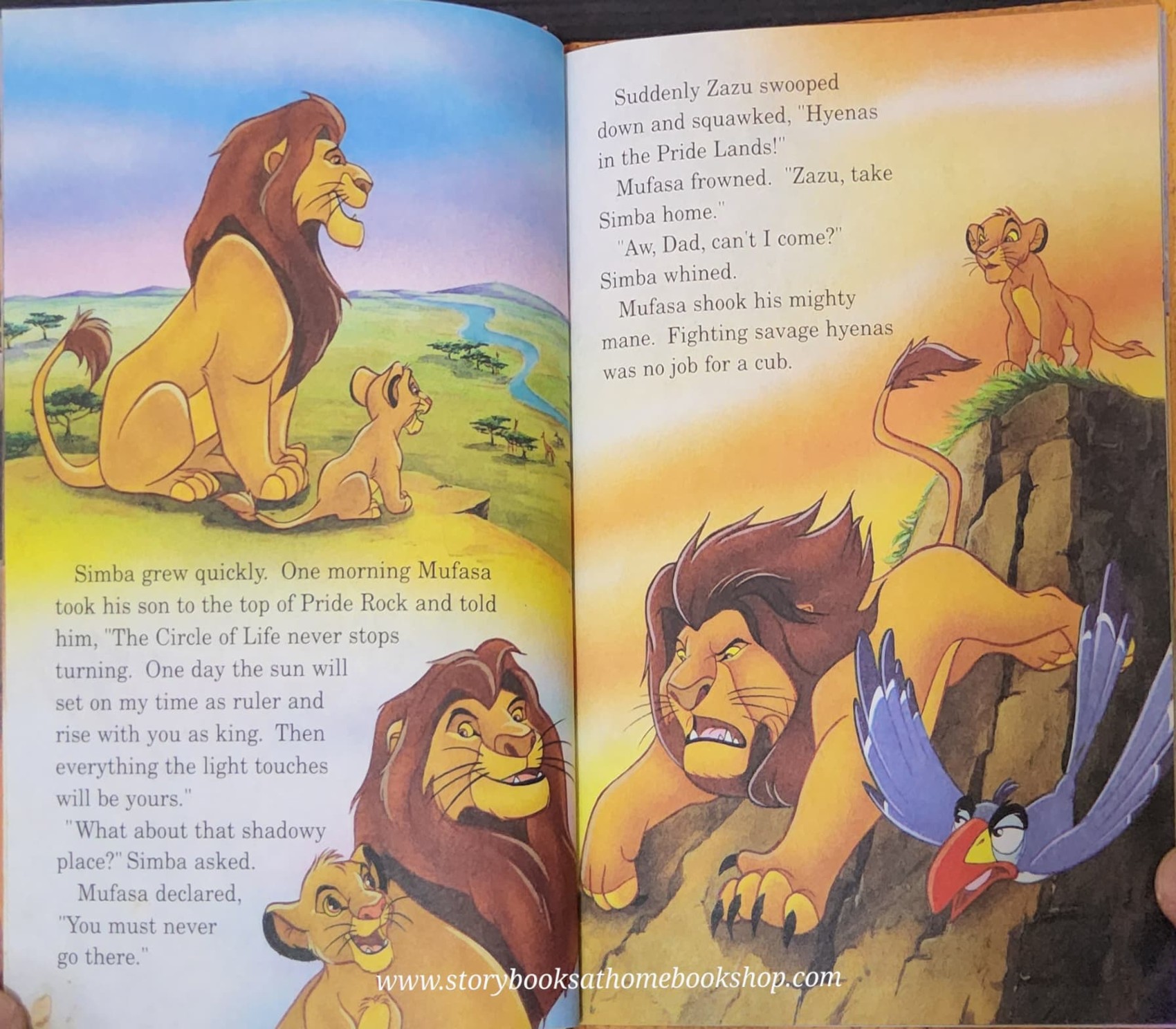 หนังสือนิทานปกแข็ง** 🍅🍓 Disney THE LION KING