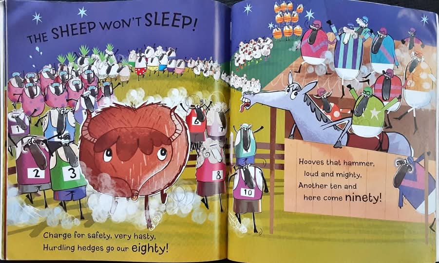 หนังสือนิทานปกอ่อน** 🍅🍓The Sheep won't Sleep