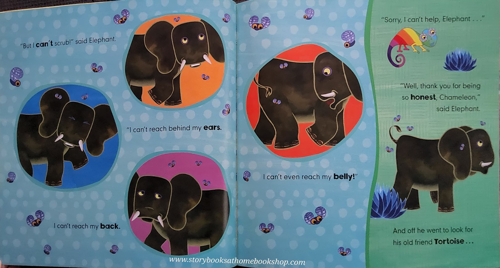 หนังสือนิทานปกอ่อน** 🍅TINGA TINGA TALES:WHY ELEPHANT HAS A TRUNK