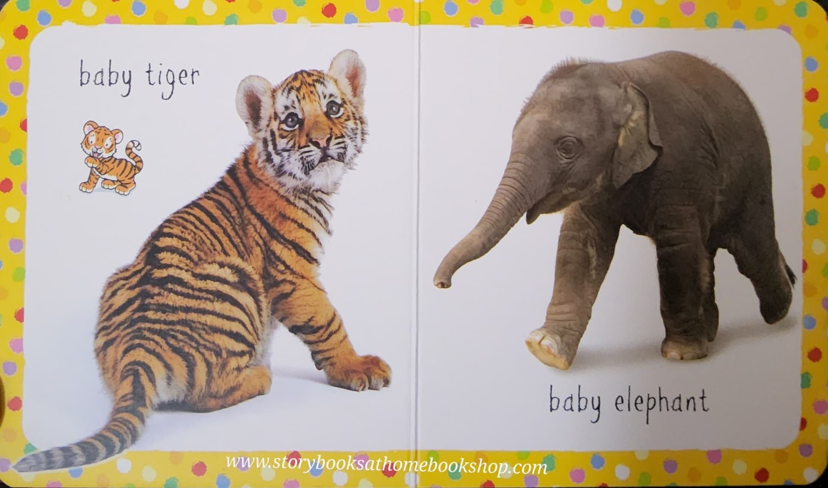 BOARD BOOK** 🍅🍅Baby's very first:Little book of baby animals