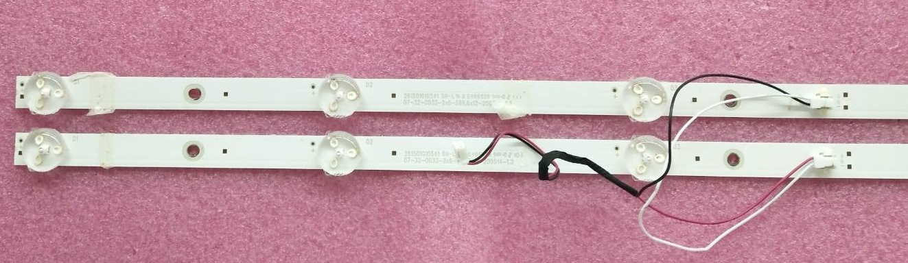 หลอดแบล็คไลท์อะโคเนติค (LED BLACK LIGHT ACONATIC ) ของแท้ถอดจากเครื่อง ใช้กับรุ่น32HD513AN (6 LED X 2)