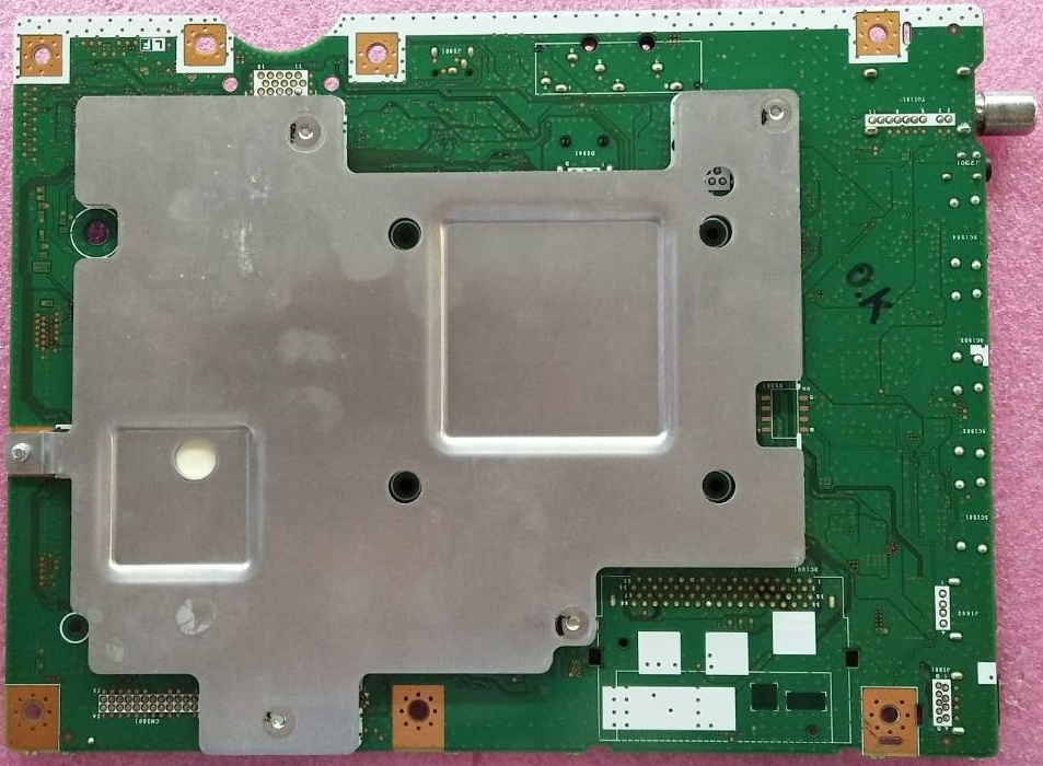 เมนบอร์ดทีวีชาร์ป SHARP อะไหล่แท้มือสองถอดจากเครื่อง ใช้กับรุ่น 4T-C70AL1X พาร์ทติดบอร์ดQPWBXG885WJZZ