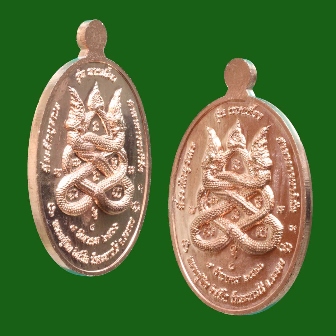 เหรียญเจริญพร หลวงปู่ทิม อิสริโก วัดระหารไร่ ปี66 เนื้อทองแดง เลข 8