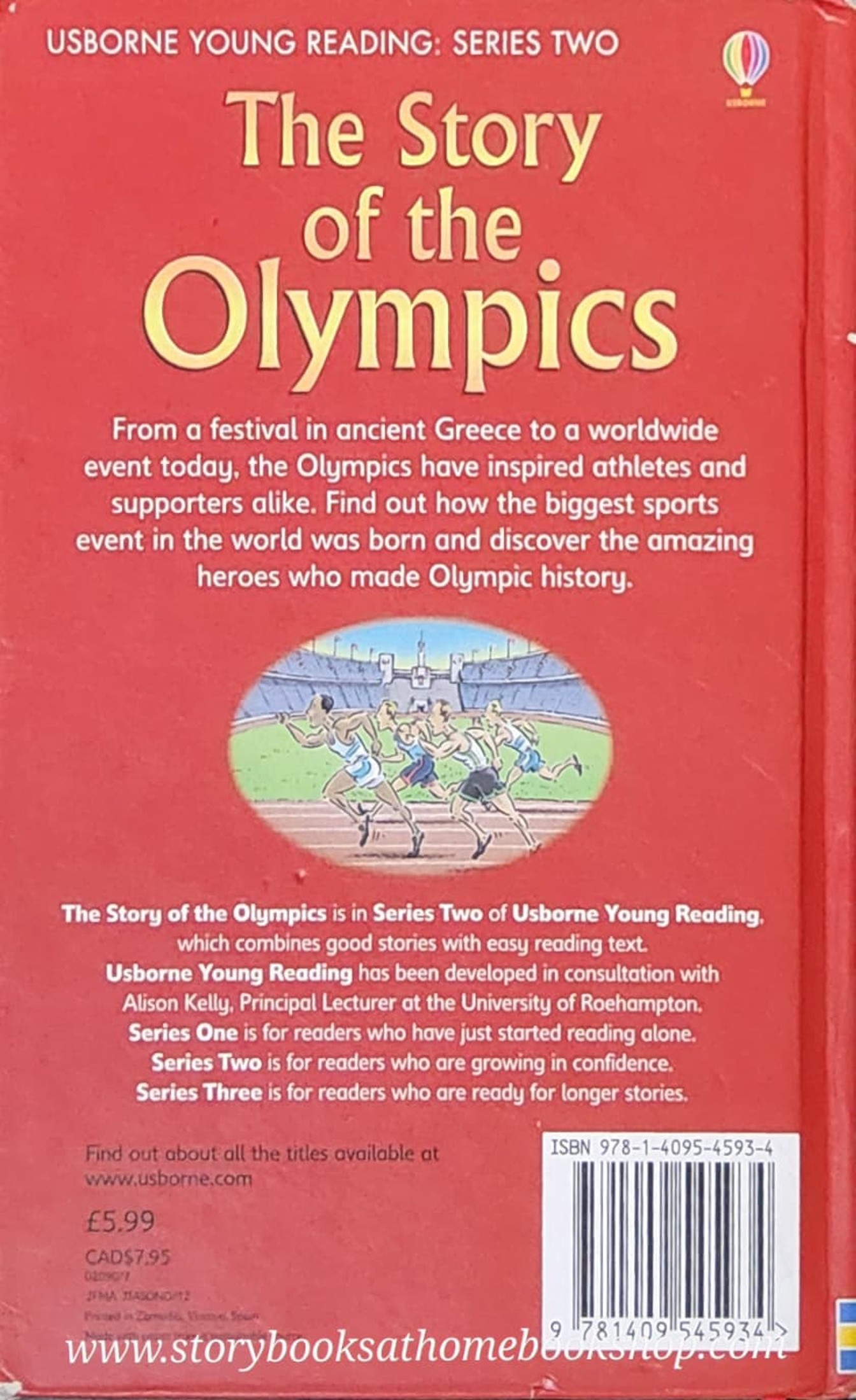 หนังสือนิทานปกแข็ง ** ♥️♥️USBORNE YOUNG READING:THE STORY OFTHE OLYMPICS