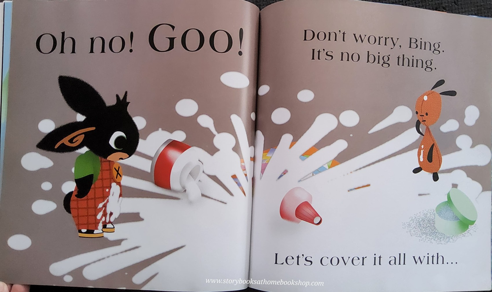 หนังสือนิทานปกอ่อน** 🍅🍓BING SOMETING FOR DADDY BY TED DEWAN