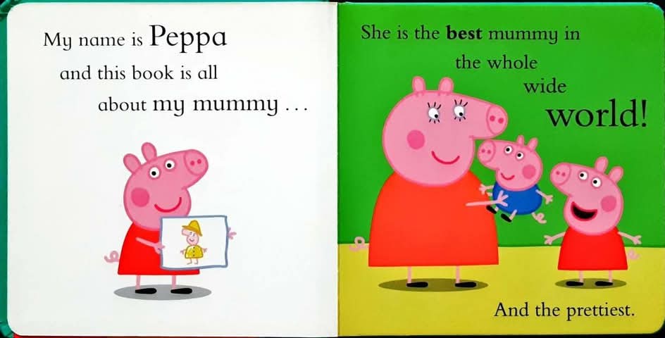BOARD BOOK ** 🍅🍅PEPPA PIG: MY MUMMY