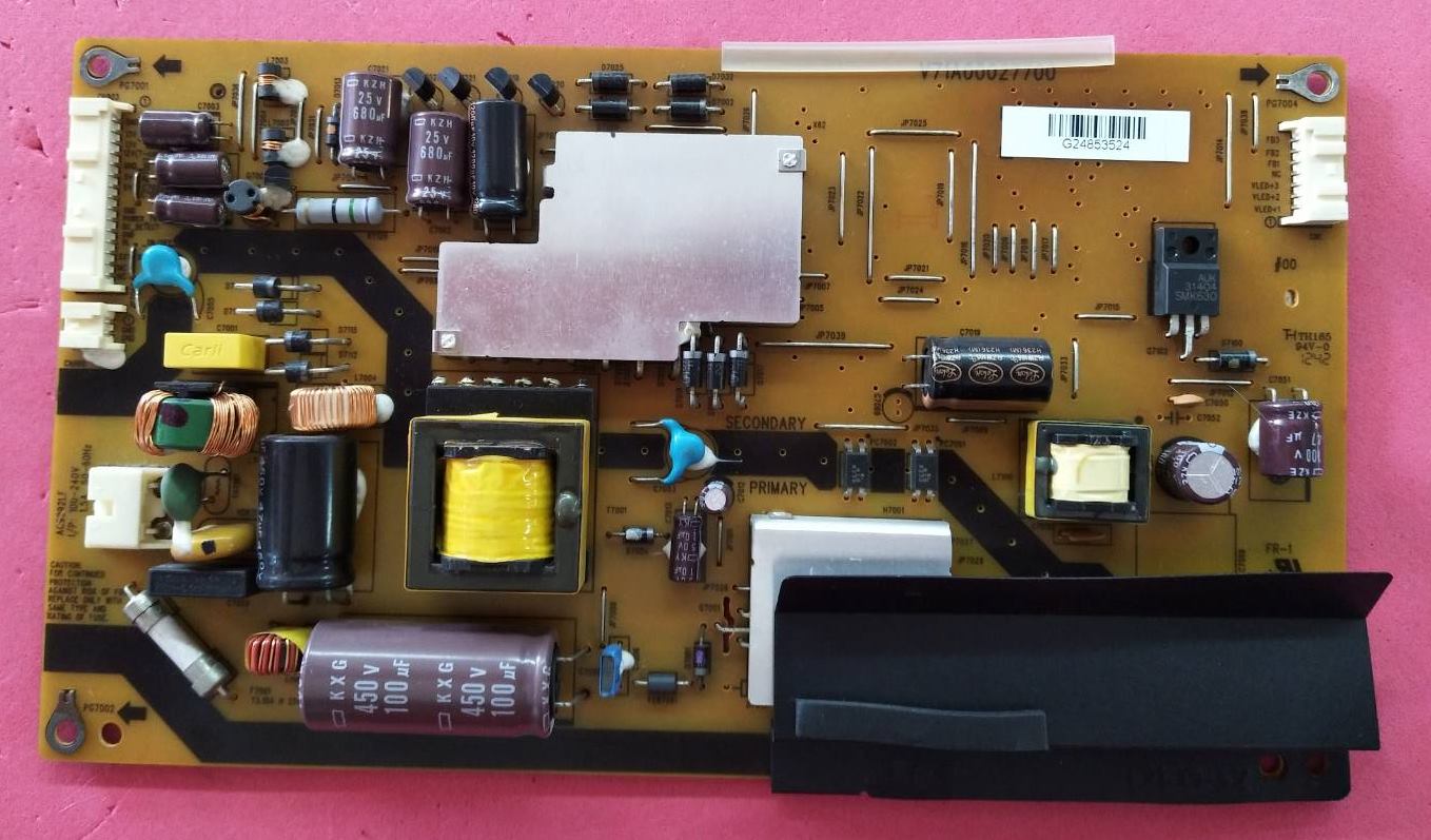 ซัพพลายทีวีโตชิบา ( TOSHIBA) มือสองพร้อมใช้งาน รุ่น29PB202T พาร์ทV71A00027700 :V71A00027701 สามารถใช้แทน V71A00027800