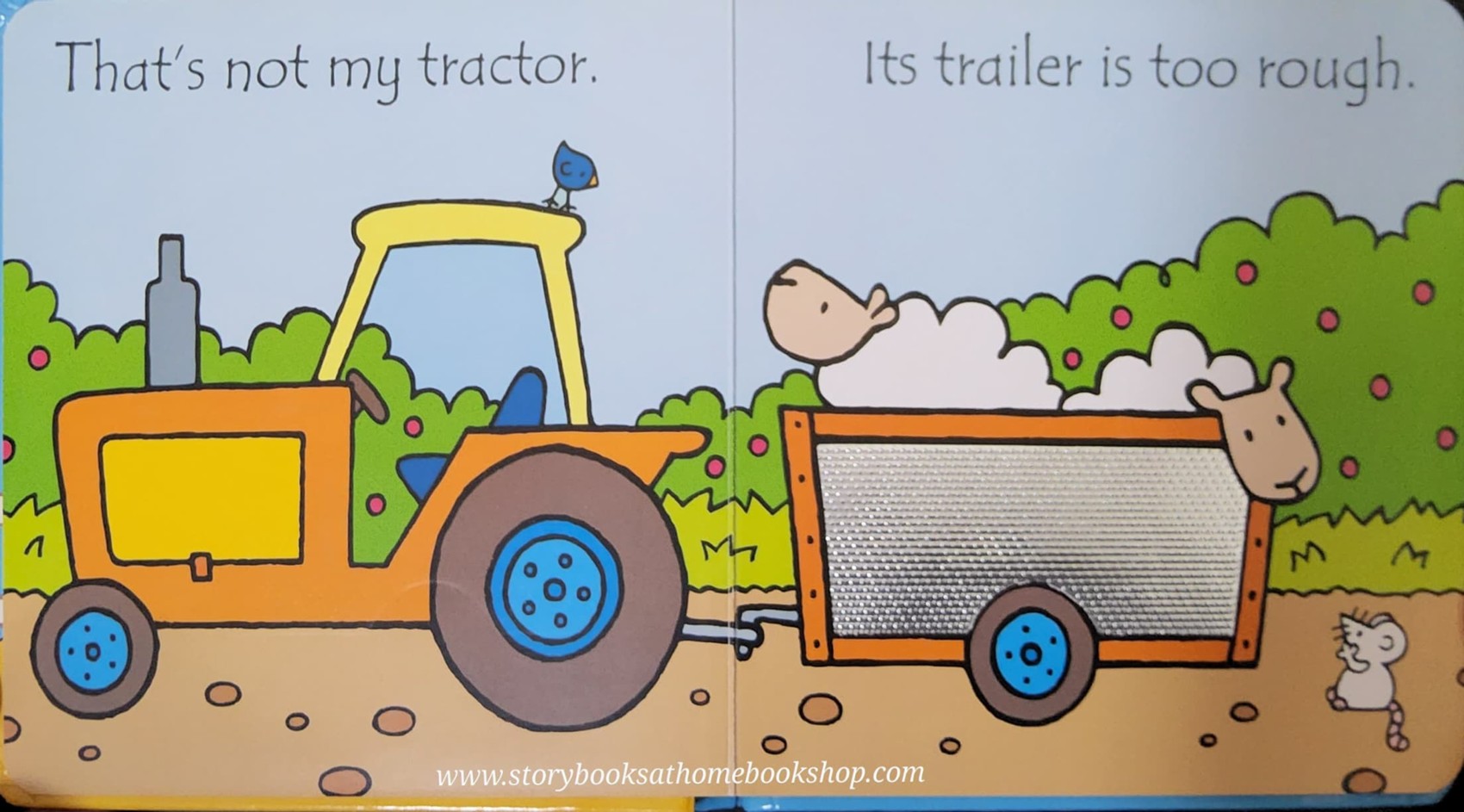 Touch and Feel Board Book** 🍅🍓That's not my TRACTOR..