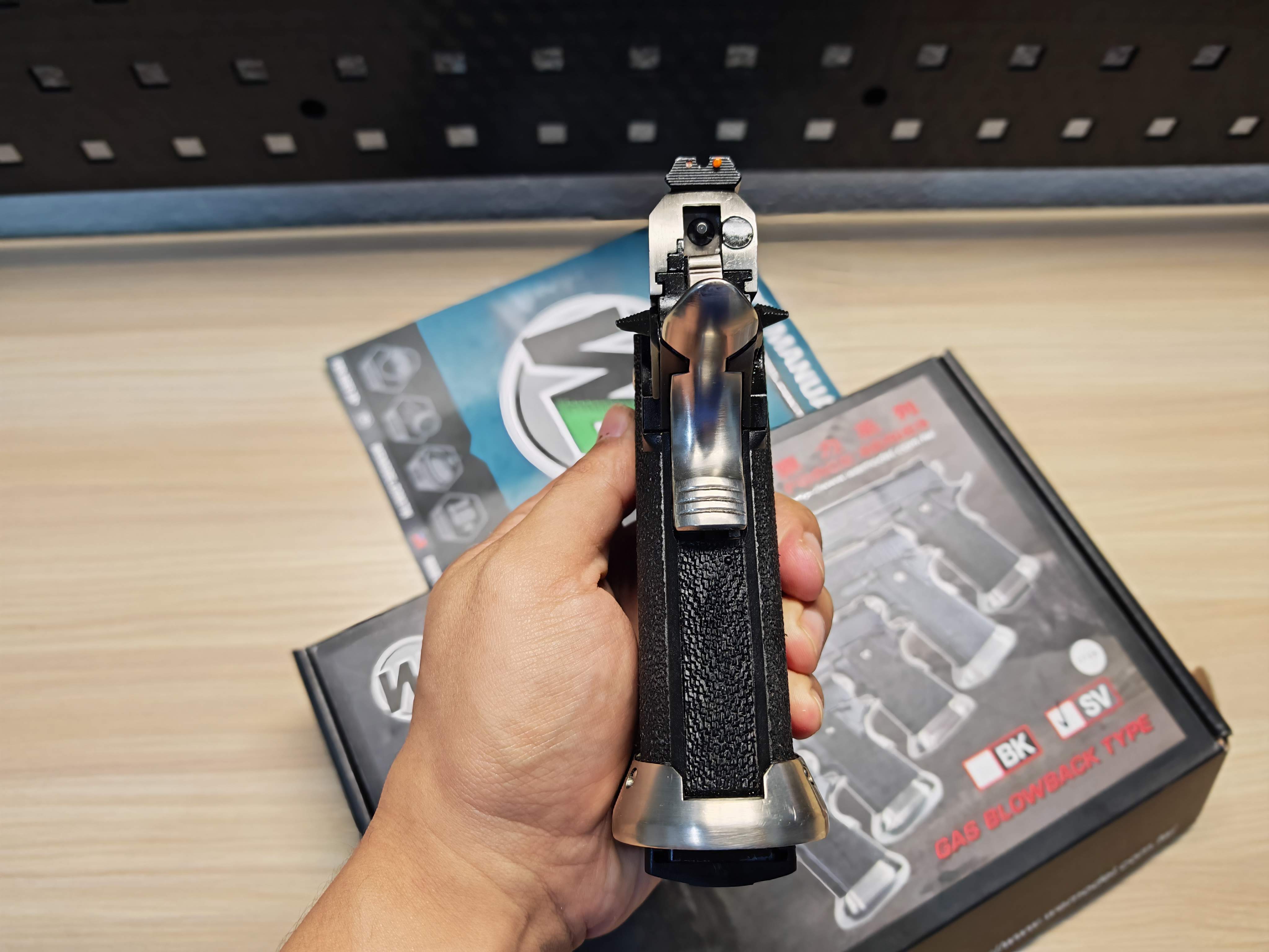 WE Hi-CAPA 5.1 T-REX GBB BB Gun บีบีกัน แบบแก๊ส ปืนอัดลม Airsoft Gun มือสอง