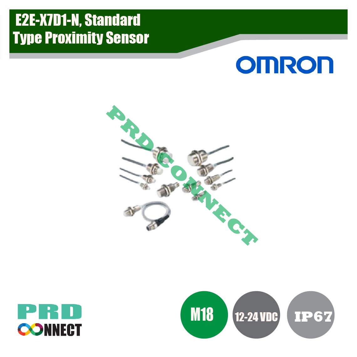 E2E-X7D1-N-Z 2เมตร, เซนเซอร์ตรวจจับสวิตช์, OMRON