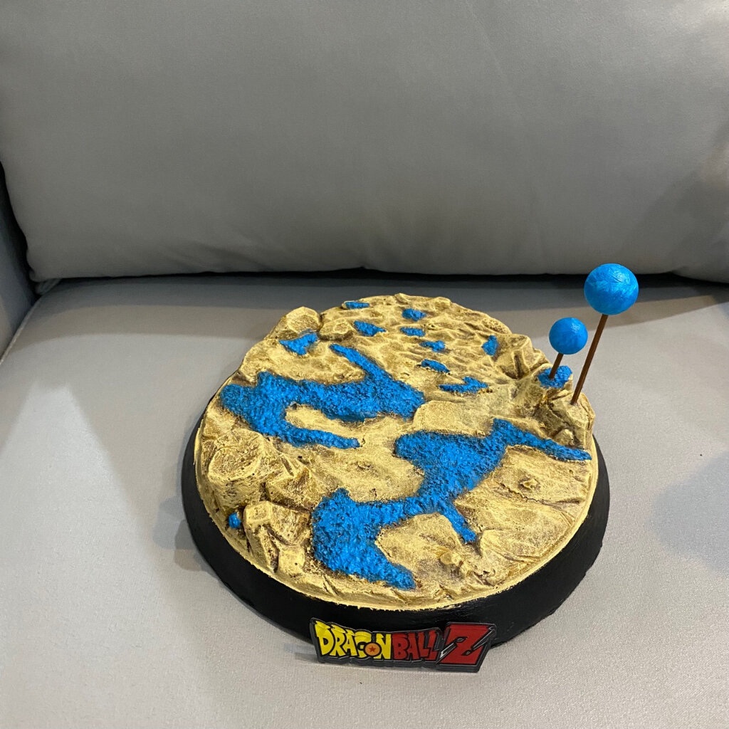DB001ฉากพื้นดาวนาเม็ก ฉากดราก้อนบอล ไดโอราม่า งานเรซิ่น GK Resin Diorama Namek Dragon Ball