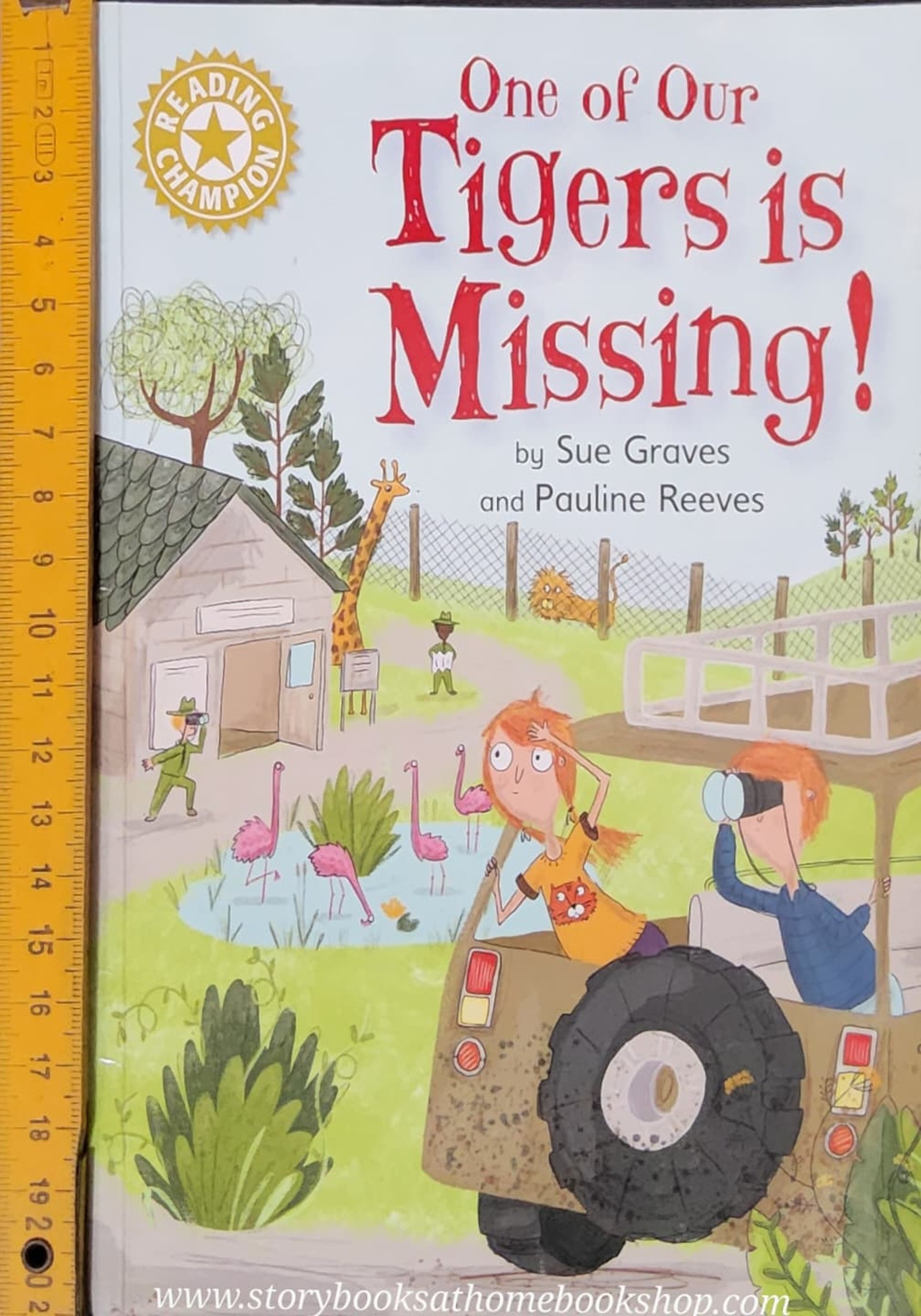 หนังสือนิทานปกอ่อน ** 🍅🍓READING CHAMPION:ONE OF OUR TIGERS IS MISSING BY SUE GRAVES AND PAULINE REEVES