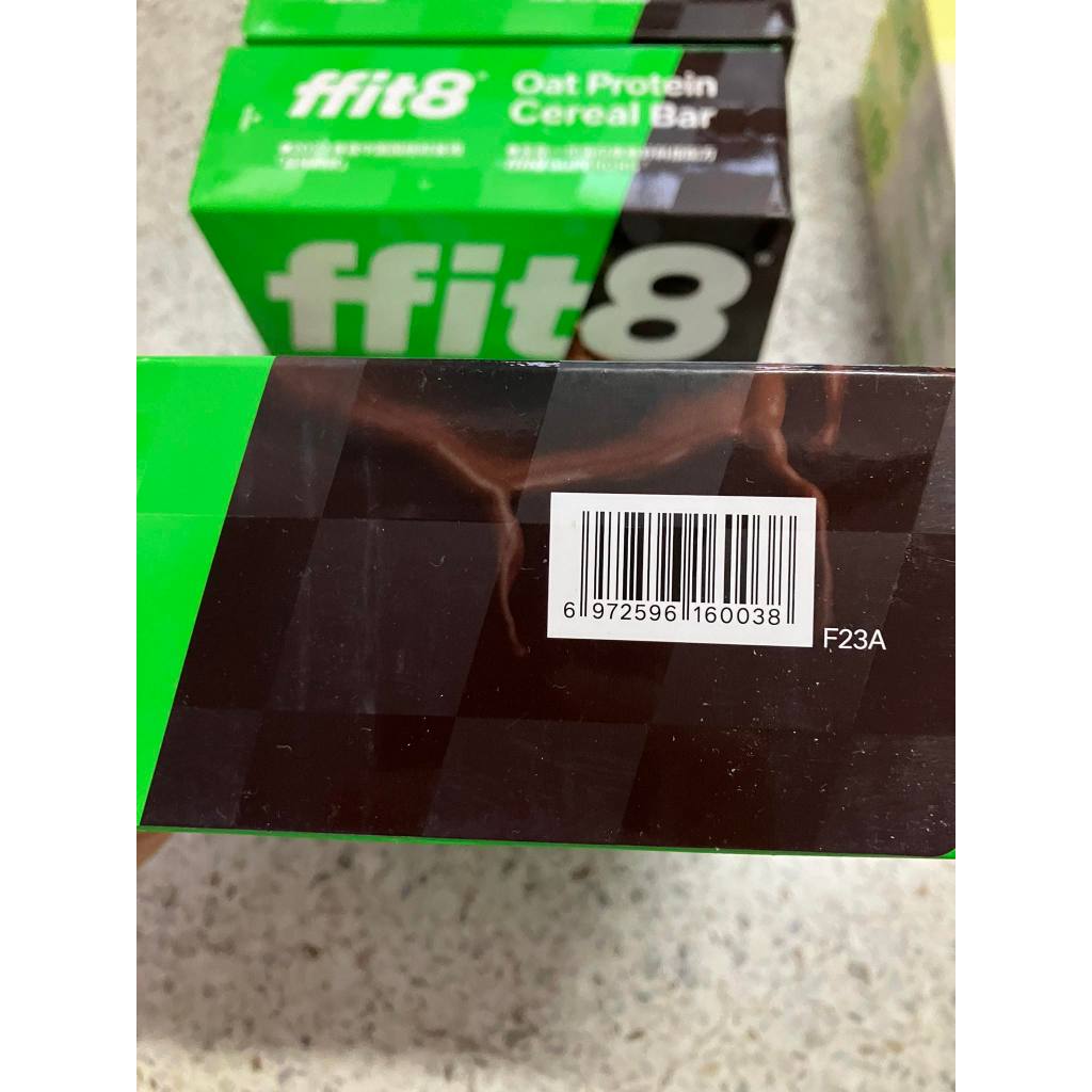 ffit8 โปรตีนซีเรียลบาร์ข้าวโอ๊ต ข้าวพอง ขนมคลีน อาหารสุขภาพ ไม่ใส่น้ำตาล Oat Pretein Cereal Bar (1ซอง25กรัม)96kcal