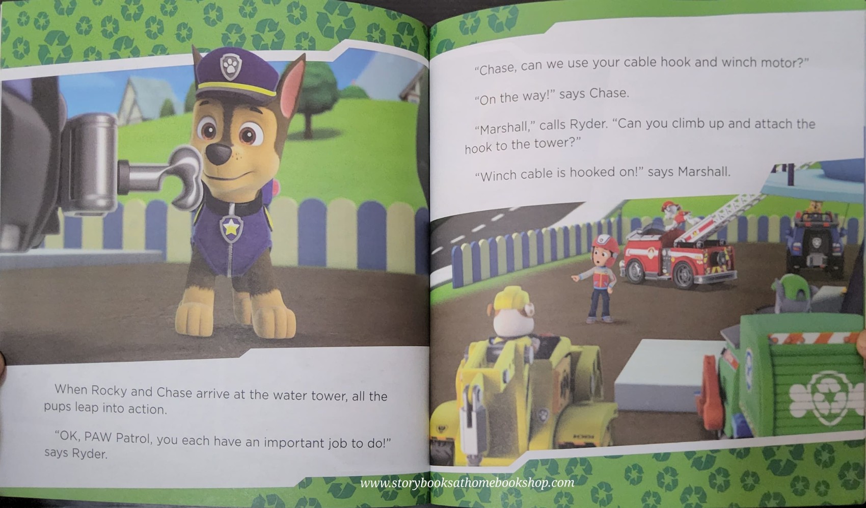 หนังสือนิทานปกอ่อน ** 🍅🍓 PAW PATROL PUPS SAVE A POOL DAY