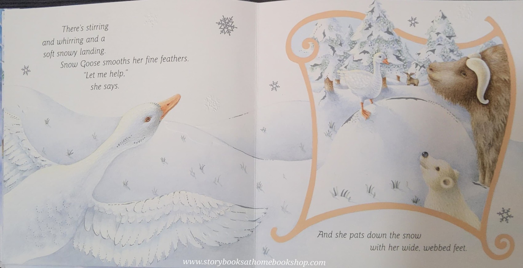 หนังสือนิทานปกแข็ง** 🍅🍓THE SNOW BEAR