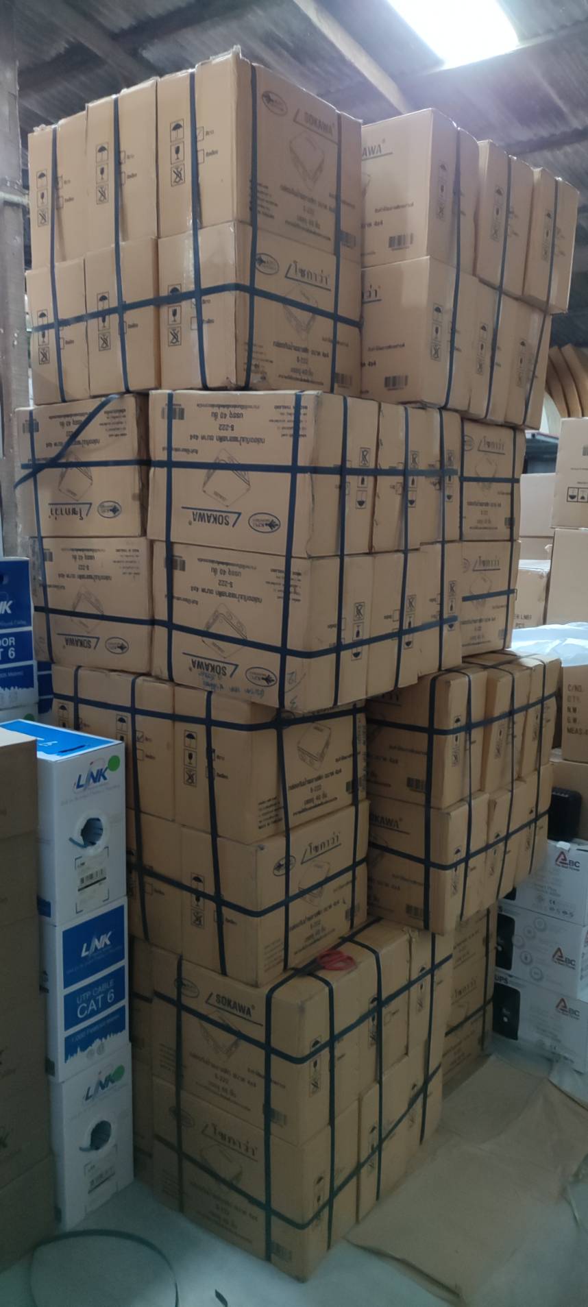 Box กันน้ำ 4x4 บล็อคพลาสติก บ็อกซ์กันน้ำ 4x4 (ขนาดจริง 4.2x4.2) SOKAWA