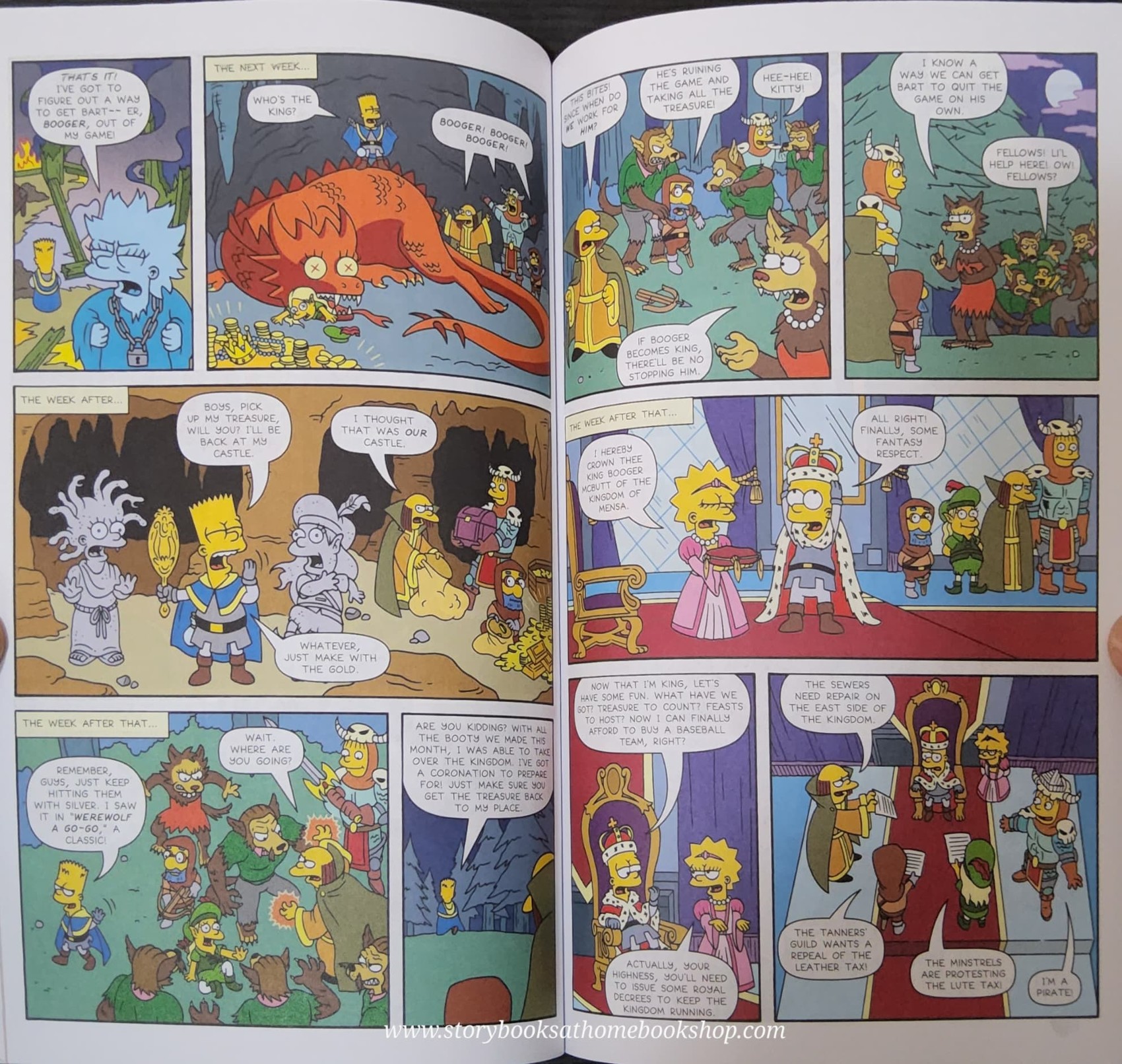 Comics Book** 🍓🍓BART SIMPSONS MASTER OF DISASTER