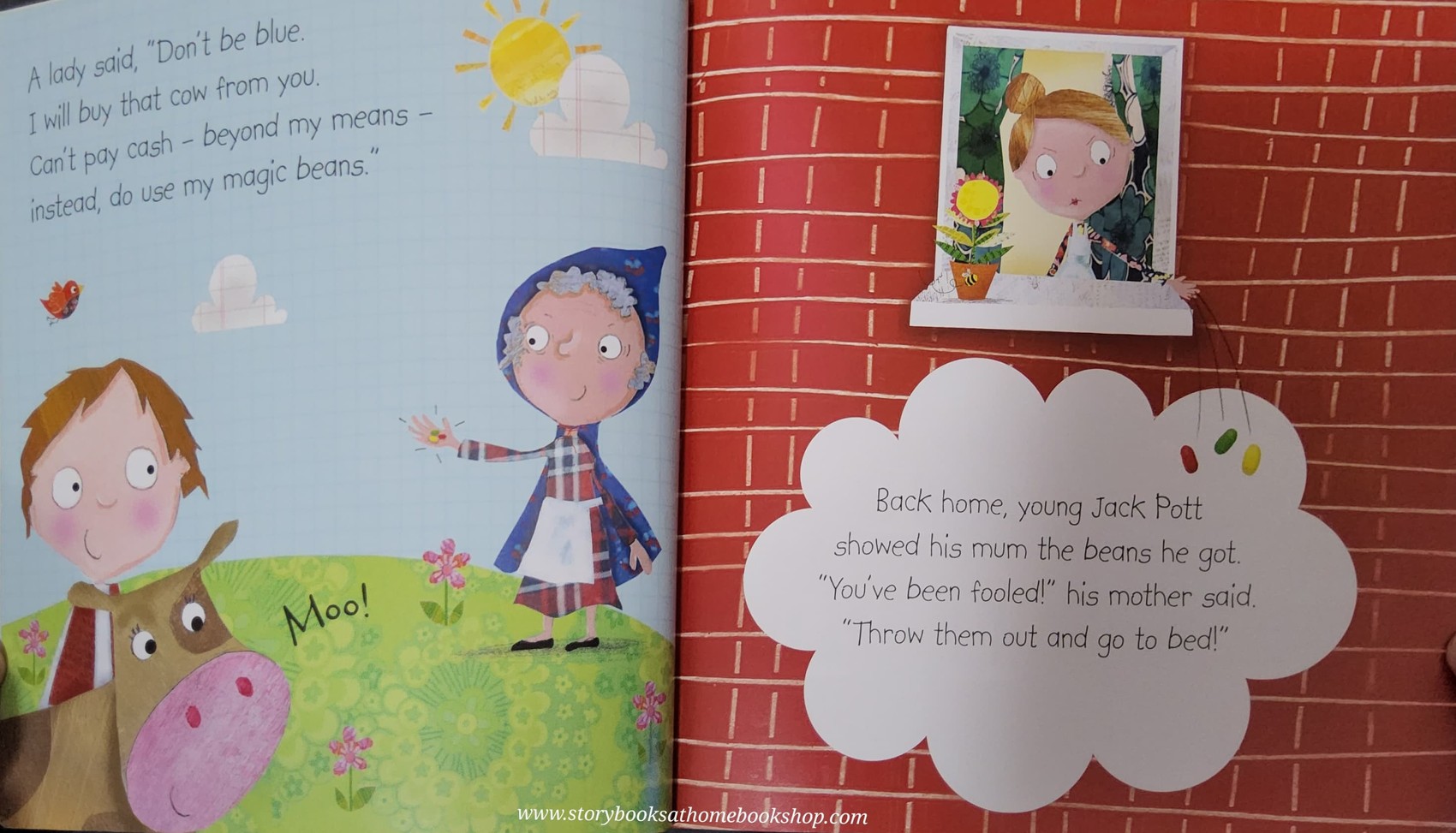 หนังสือนิทานปกอ่อน** 🍅🍓JACK AND THE BEANSTALK