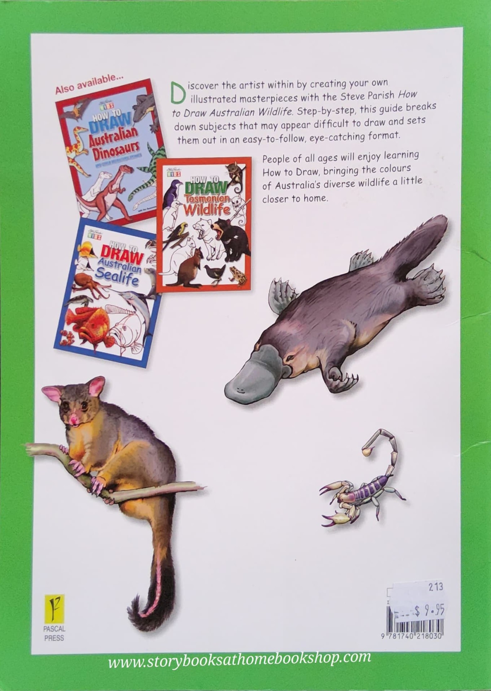 DRAWING BOOK** ð
ðHOW TO DRAW AUSTRALIAN WILLIFE