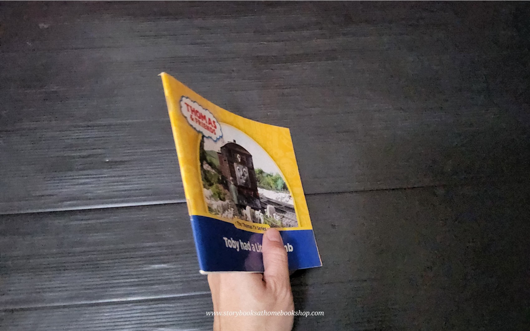หนังสือนิทานปกอ่อน** 🍅THOMAS&FRIENDS: 2BOOKS A BAD DAY FOR HAROLD+TOBY HAD A LITTLE LAMB