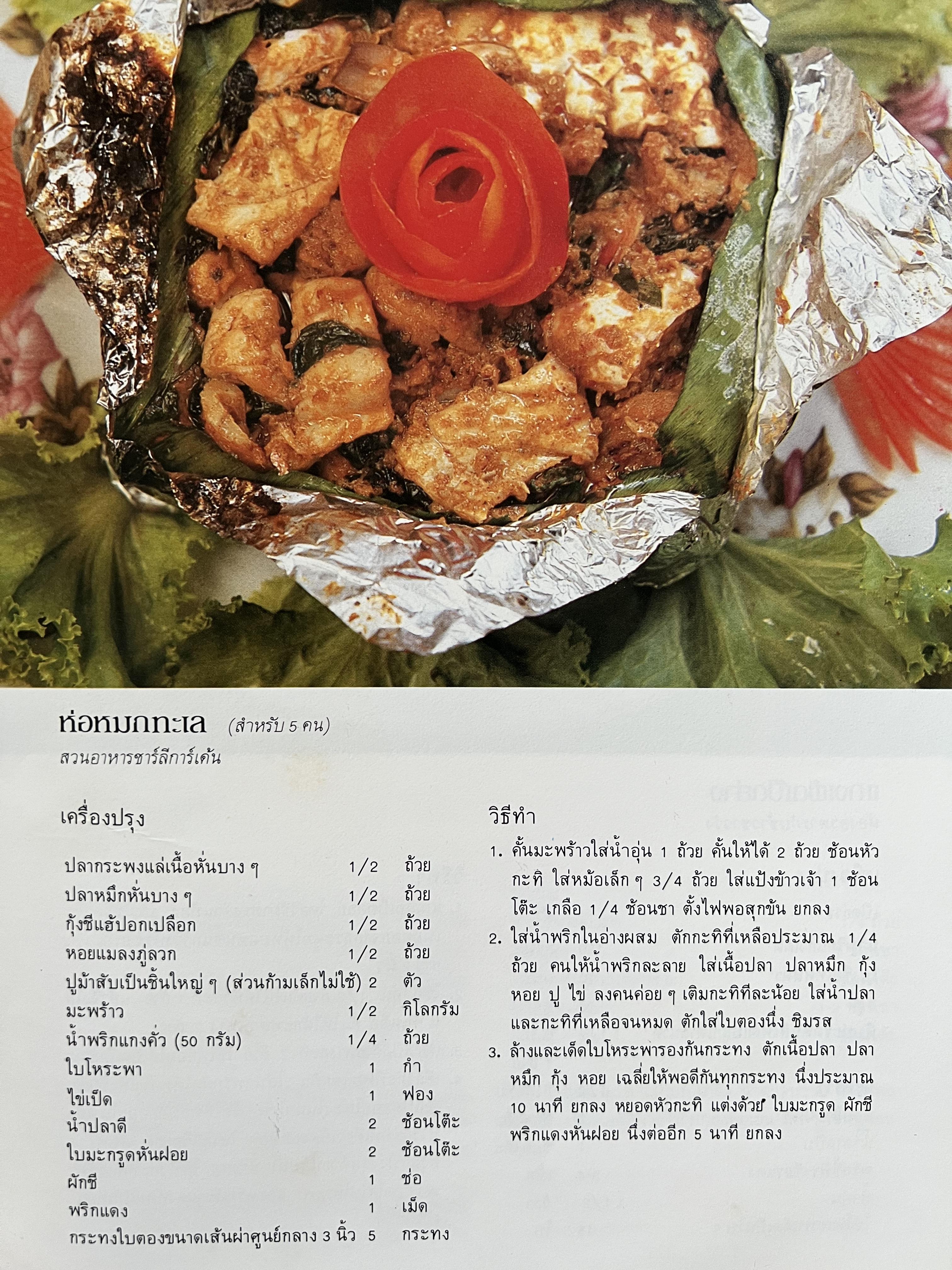 ตำราอาหารภัตตาคาร โดย : อาจารย์ศรีสมร คงพันธุ์ อาจารย์มณี สุวรรณผ่อง อาจารย์จันทร ทศานนท์.