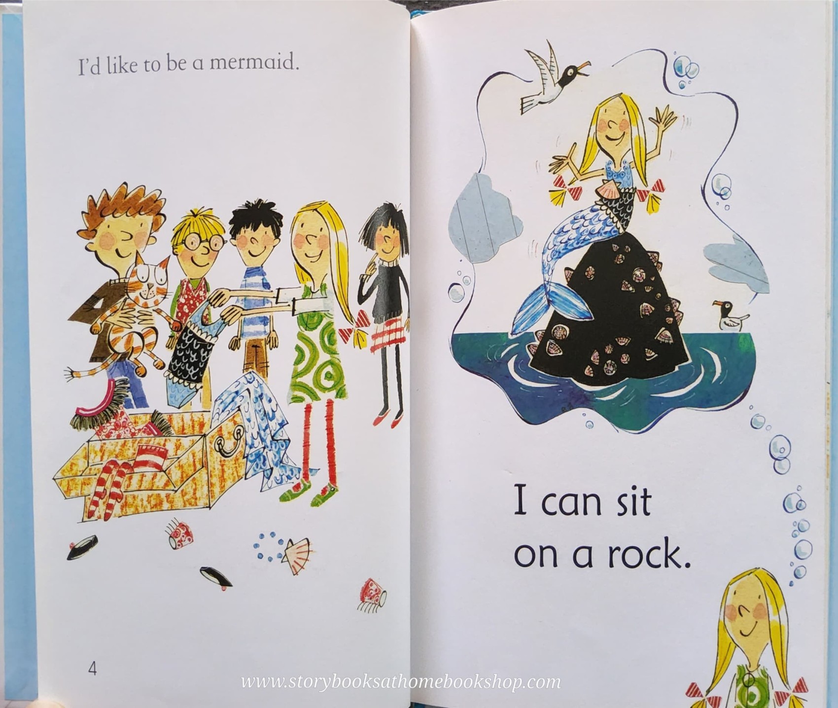 หนังสือนิทานปกแข็ง** 🍓🍓 USBORNE VERY FIRST READING BOOK2:THE DRESSING-UP BOX