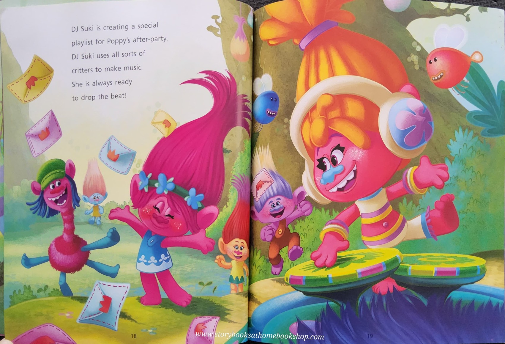 หนังสือนิทานปกอ่อน** ♥️TROLLS PEPPY'S PARTY