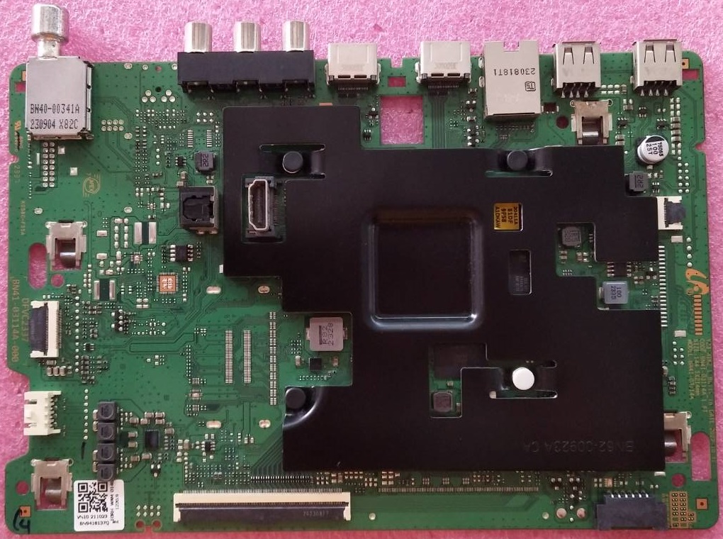 เมนบอร์ดทีวี ซัมซุง SAMSUNG ของแท้ถอดจากเครื่อง รุ่นQA55Q60CAKXXT พาร์ท BN94-18137Q (บอร์ดนี้ใช้กับ Version CD02 เท่านั้น)