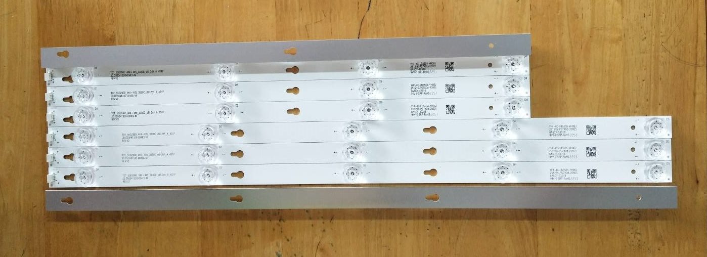 หลอดแบล็คไลท์TCL ใหม่โรงงาน รุ่นLED55S3830 :LED55S6000 :LED55S62 :LED55P62US