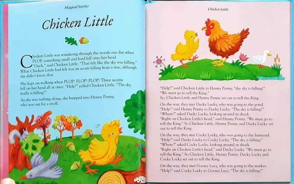 หนังสือนิทานปกแข็ง** 🍅🍓3in1 Fairytale Treasuries Magical Stories