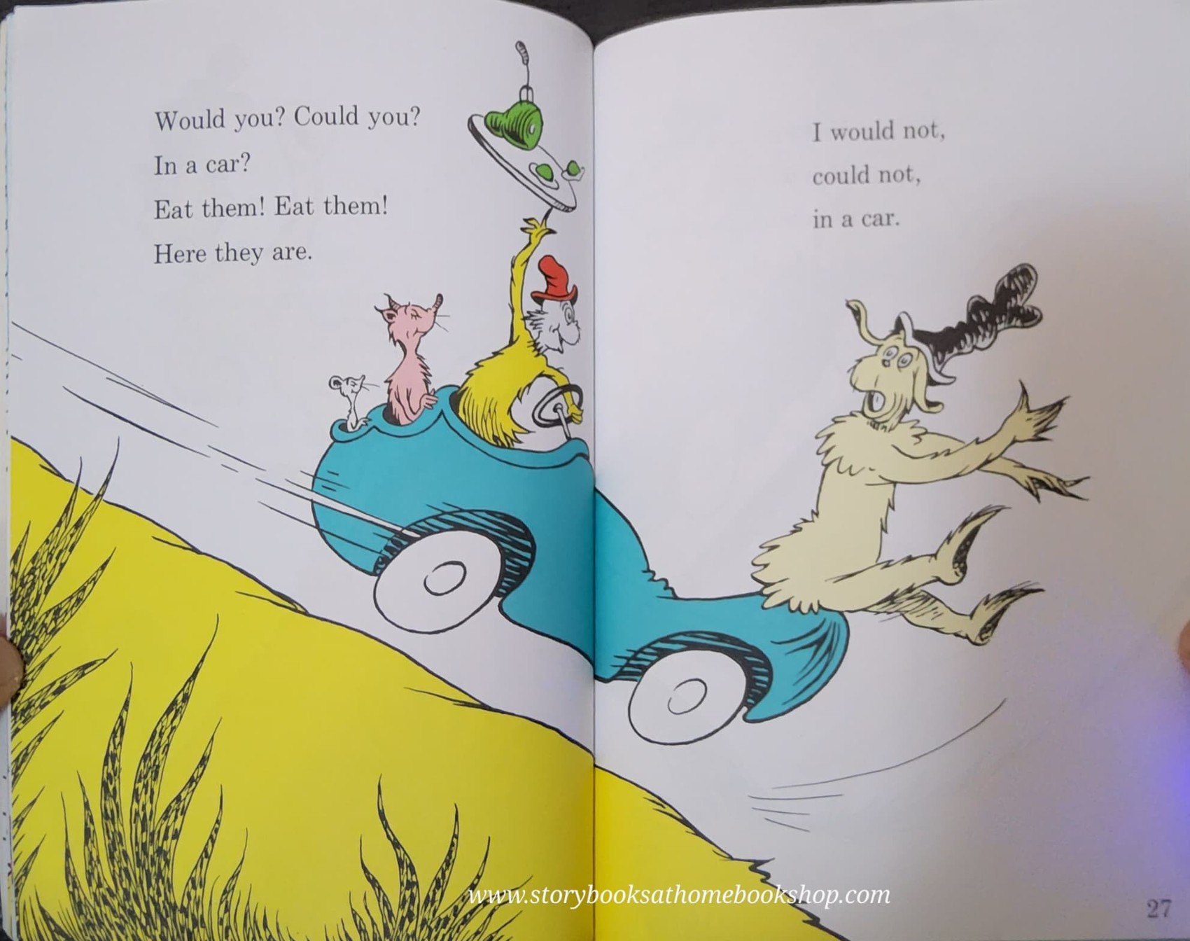 หนังสือนิทานปกอ่อน ** 🍅🍓GREEN EGGS AND HAM BY DR.SEUSS