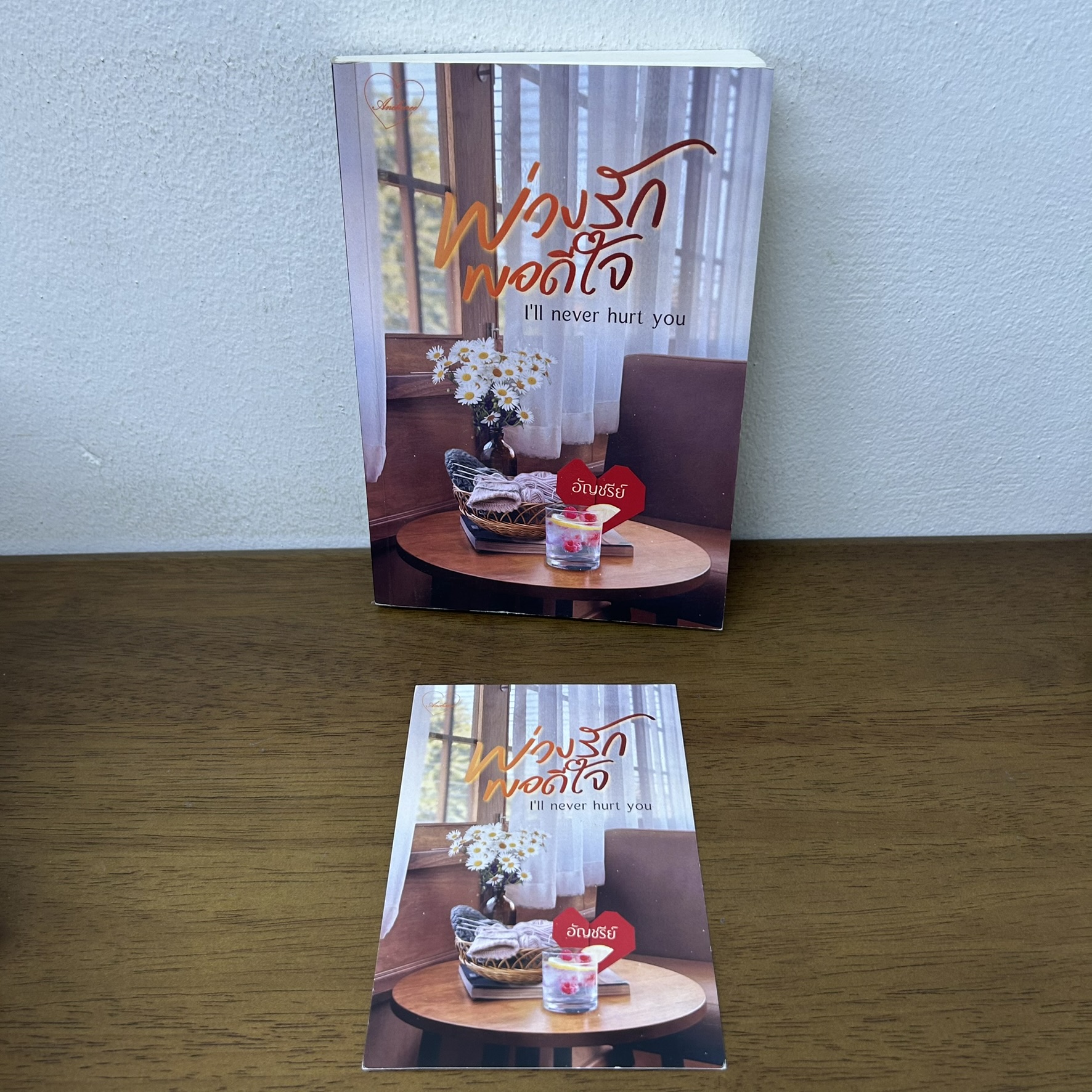 พ่วงรักพอดีใจ I'll never hurt you ... อัญชรีย์ (มือสอง) นิยายรัก โรแมนติก