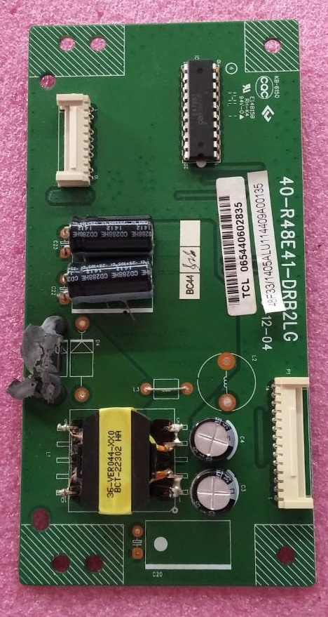 ไดร์ฟ LED ทีวี TCL ของแท้ถอดจากเครื่อง ใช้กับรุ่นLED55E6510 LED50S4620 LED48F3300F LED48E5610 พาร์ท40-R48E41-DRB2LG 40-R55E42-DRA2LG