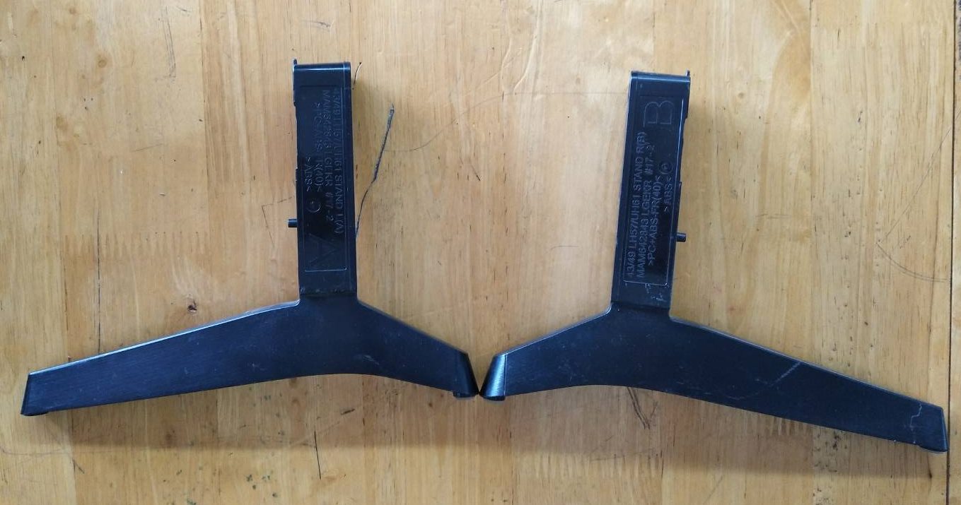 ขาตั้ง TV LG (แอลจี) ของแท้ถอดจากเครื่อง ใช้กับรุ่น43LH5700 43UH610T 43LF510T 49LJ510T 49UH6100 49LH590 ใช้ได้43-49นิ้วMAM642843