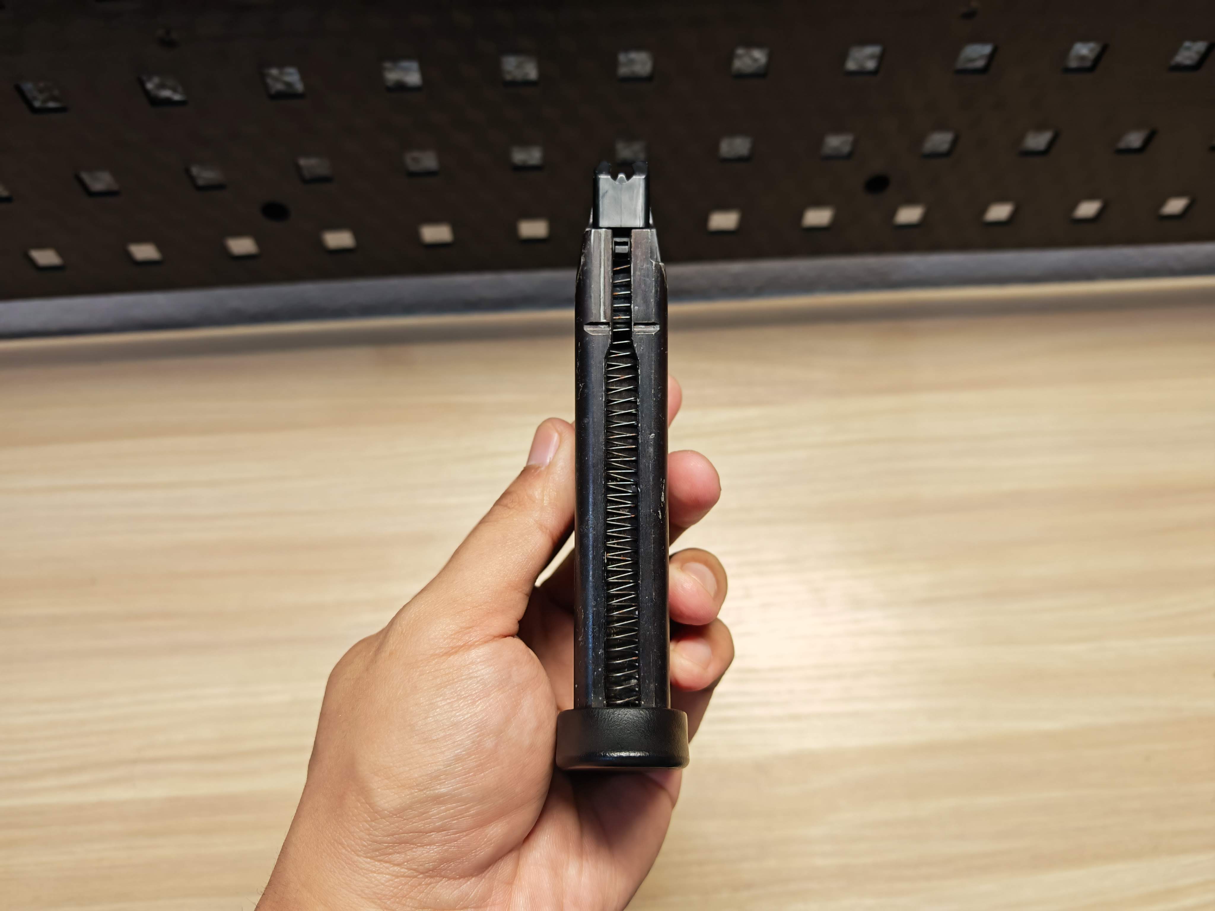 Tokyo Marui HK45 Tactical Two Tone + เก็บเสียง GBB BB Gun บีบีกัน แบบแก๊ส ปืนอัดลม มือสอง Airsoft Gun