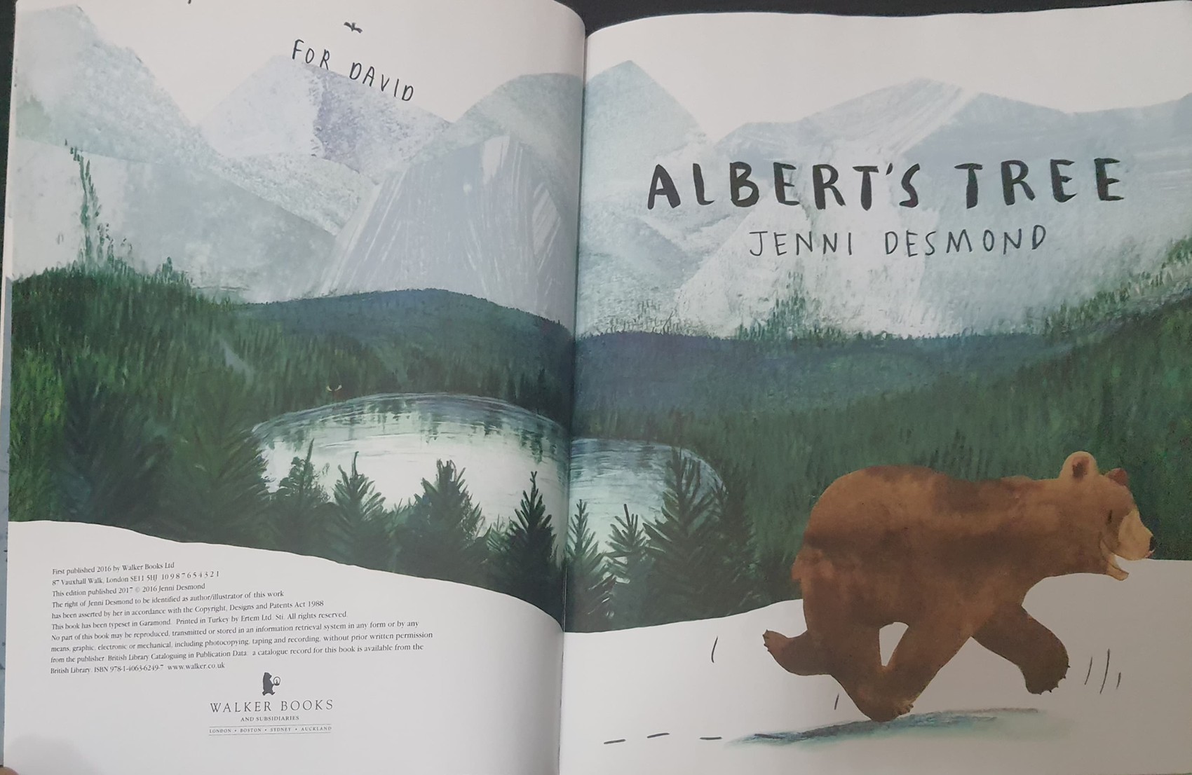 หนังสือนิทานปกอ่อน** ♥️ALBERT'S TREE BY JENNI DESMOND